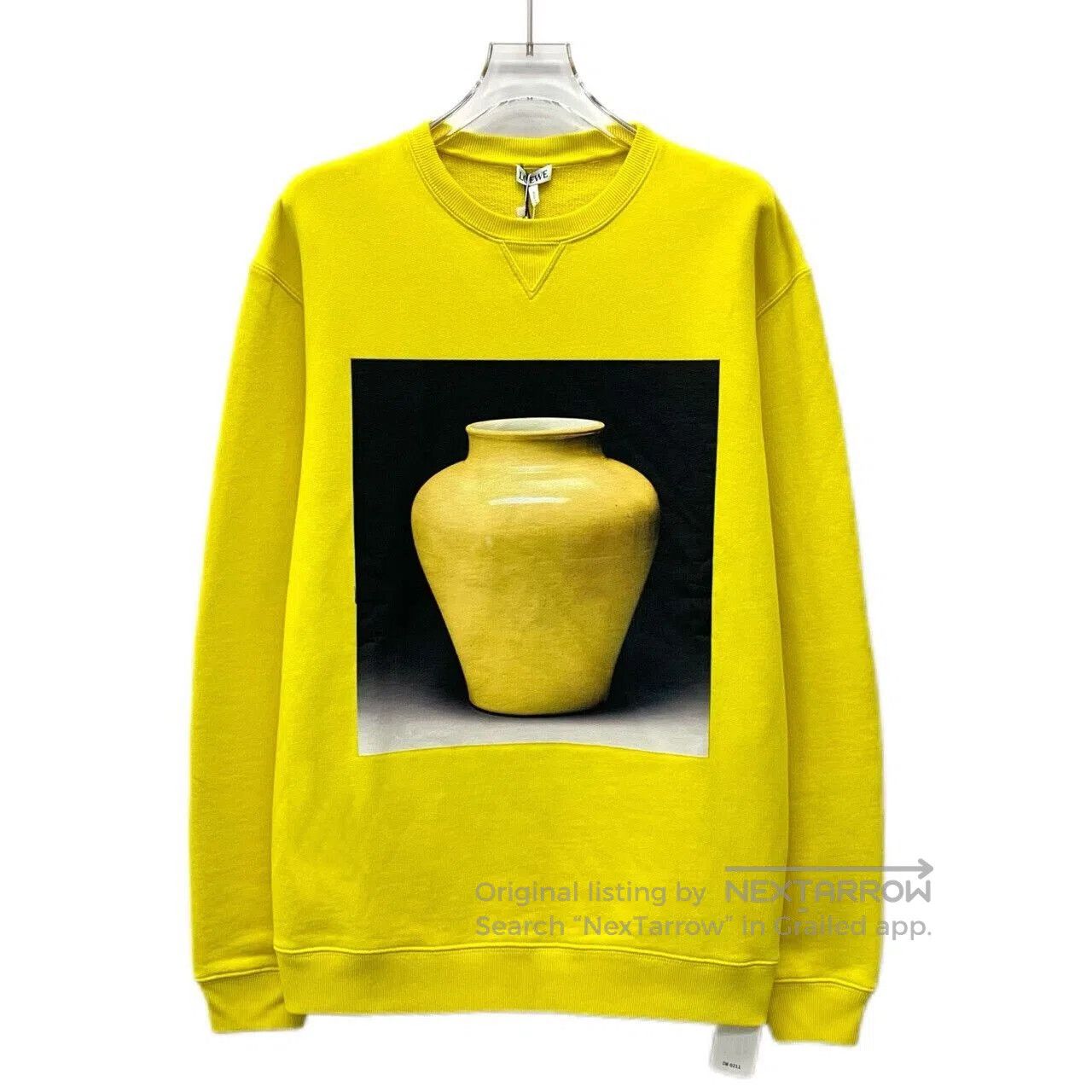 Loewe yellow ceramic print long sleeve sweatshirt. Size US XS / EU 42 / 0 - 1 Thumbnail