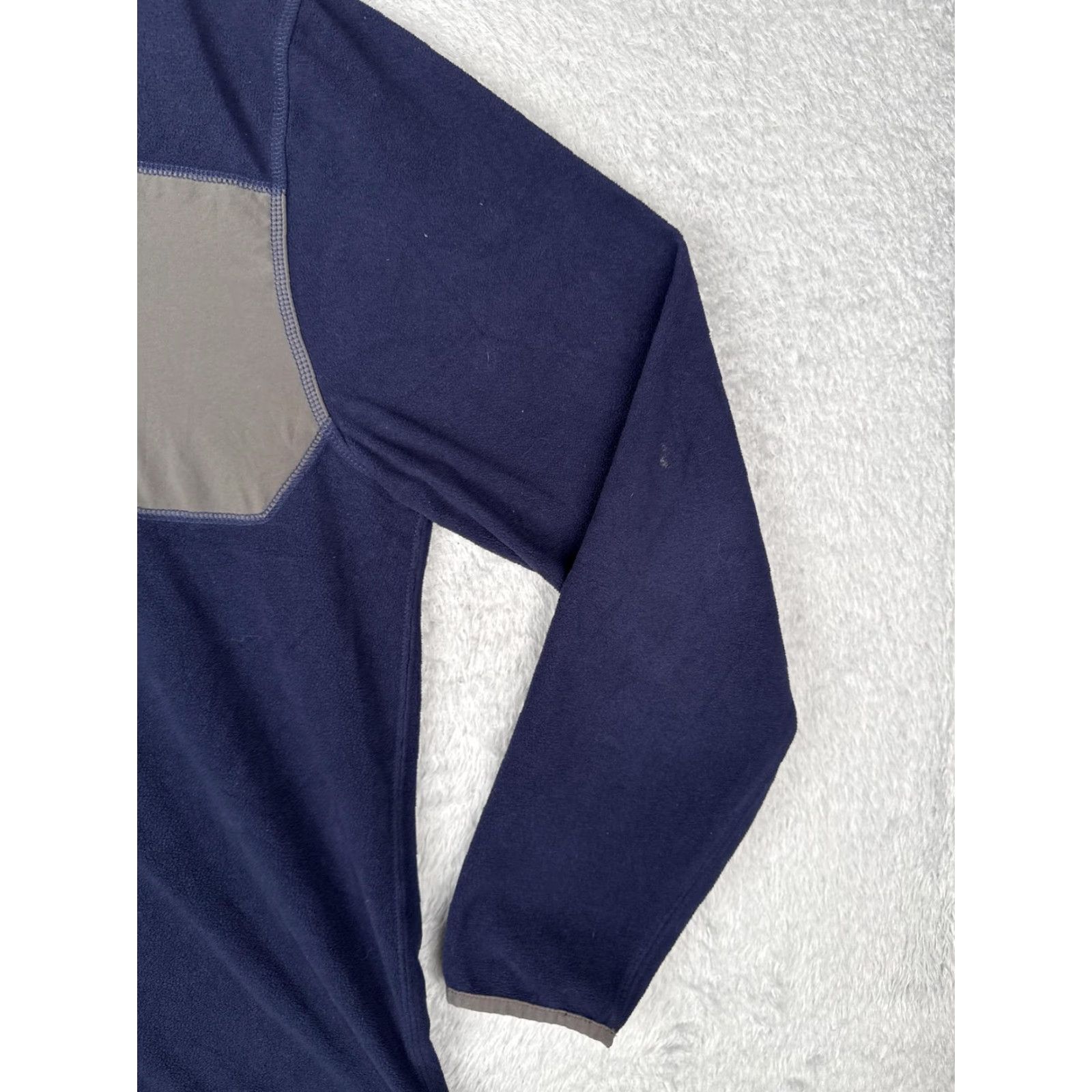 Timberland TIMBERLAND Fleece Pullover Mens XL Blue Quarter Zip Chest Pocket Logo Outdoor Sweatshirt Size US XL / EU 56 / 4 - 2 Thumbnail