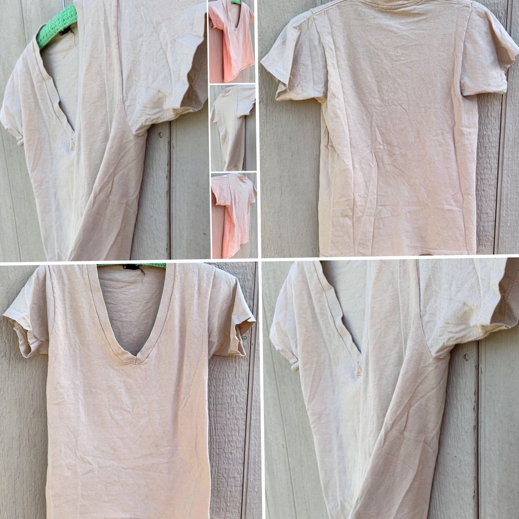 Vintage VINTAGE BVD T-Shirt V-Neck Shirt Mens Beige 34-36 100% Cotton Single Stitch USA Size S Size US S / EU 44-46 / 1 - 2 Thumbnail