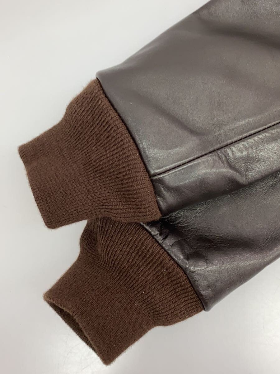 Avirex Avirex Plain Cowhide Leather Jacket Blouson Brown Size US XS / EU 42 / 0 - 5 Thumbnail