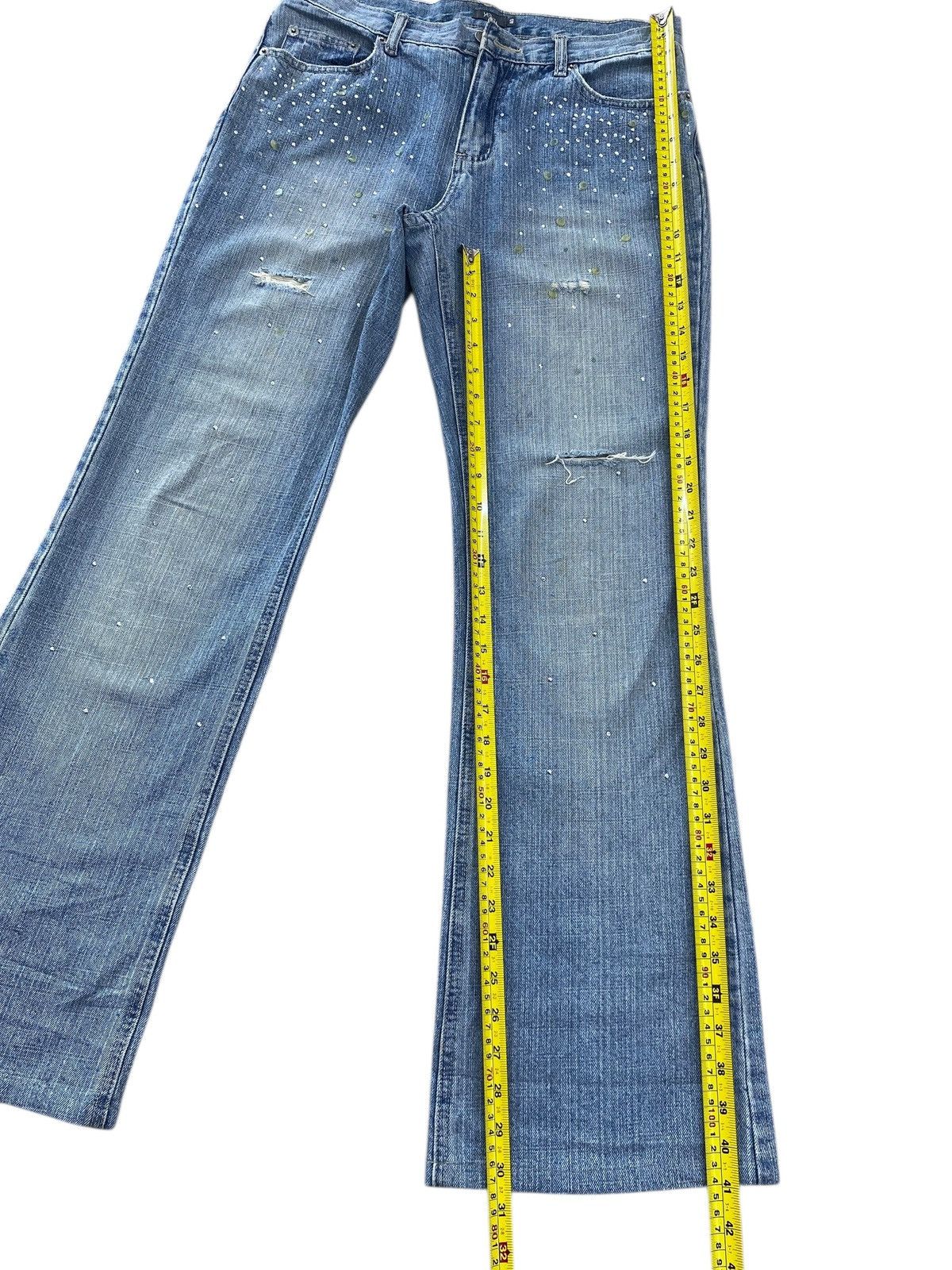 Japanese Brand Japanese Brand Light Wash Style Boot Cut Leg Jeans Size US 31 - 8 Thumbnail
