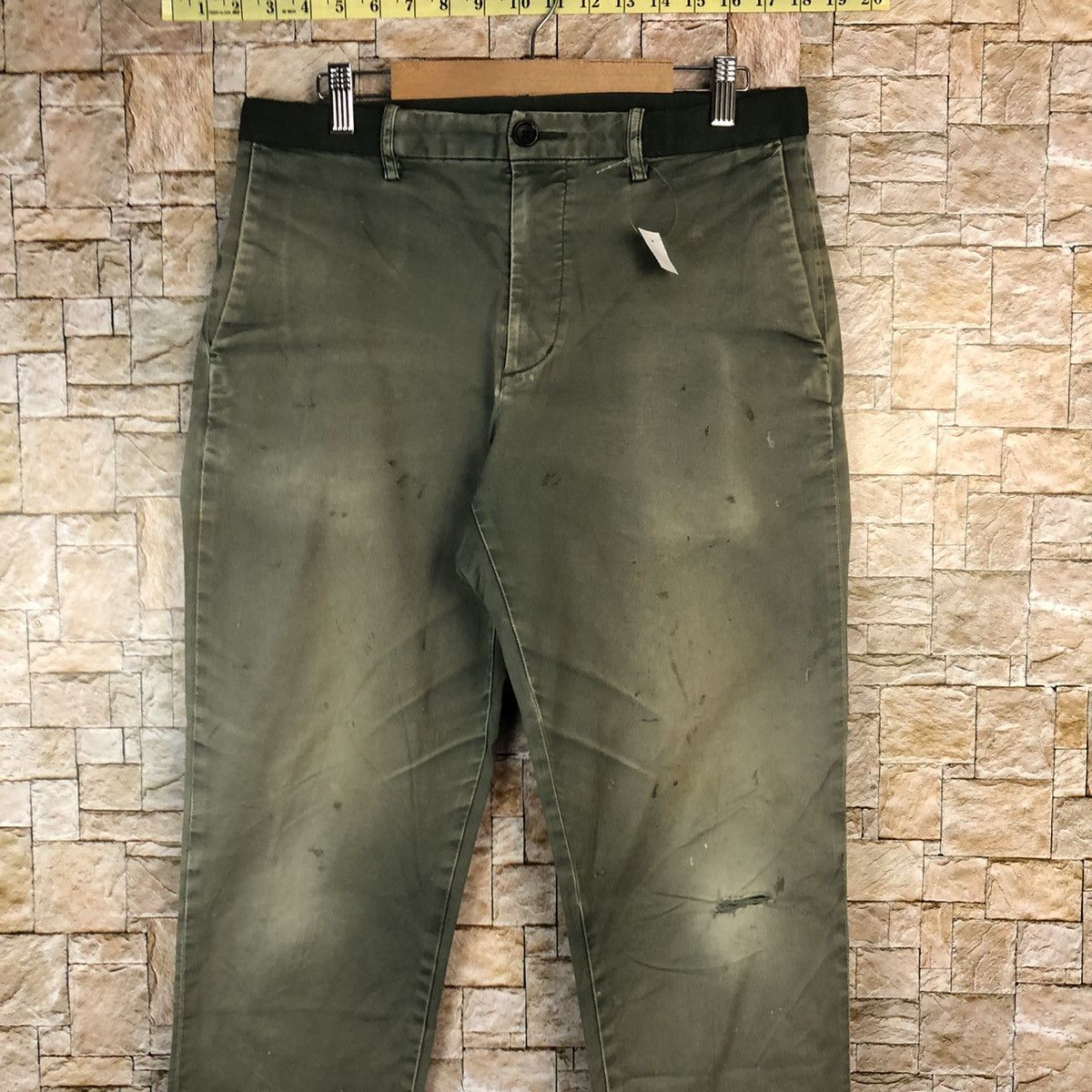 Japanese Brand Japanese Brand Green Casual Pants #A1025 Size US 30 / EU 46 - 5 Thumbnail