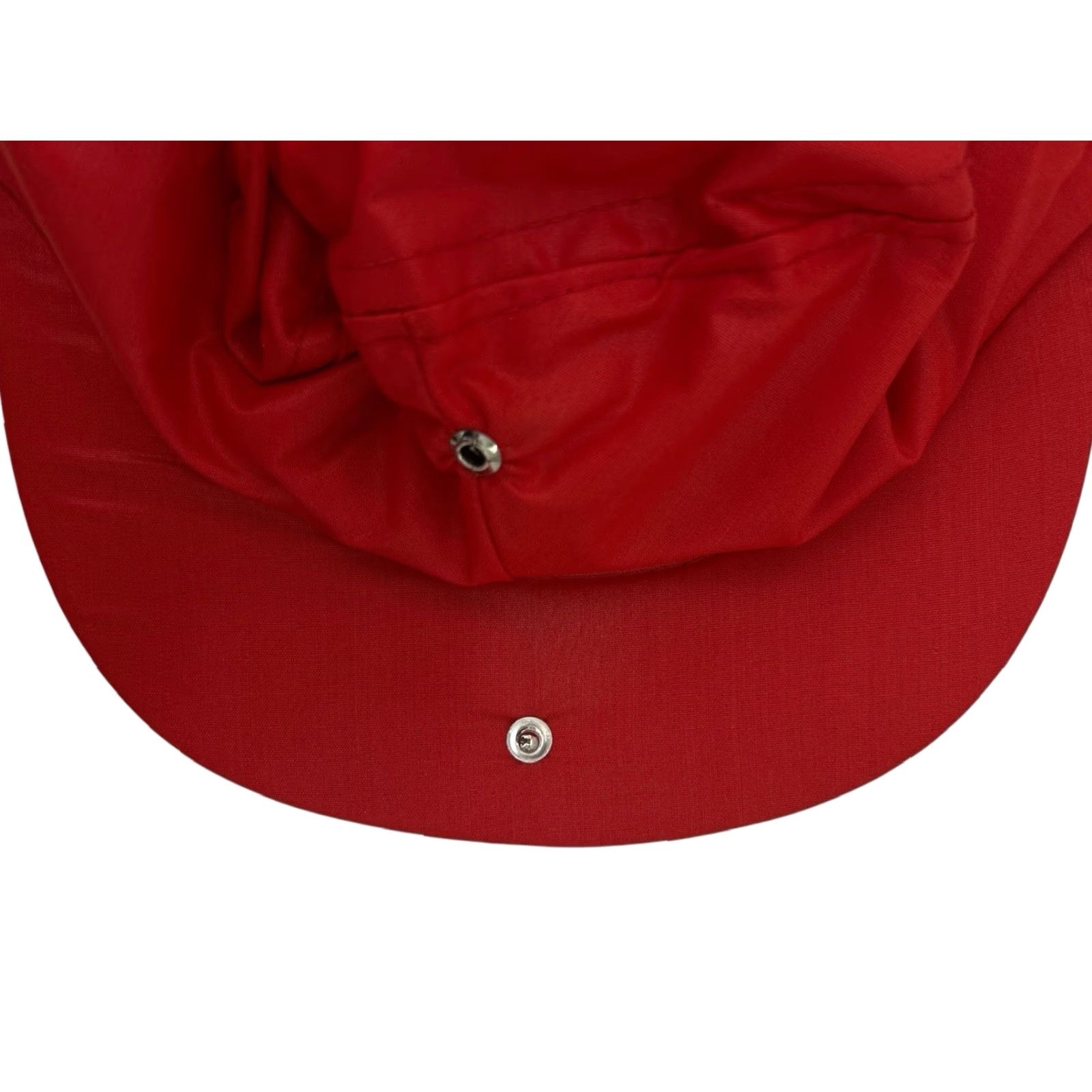 Vintage VINTAGE Cabbie Driver's Flat Cap Hat Adult M Red 90s Deadstock NWOT Made in USA Mens Size ONE SIZE - 5 Thumbnail