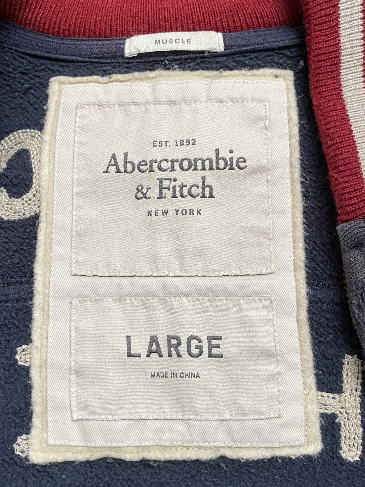 Abercrombie & Fitch × Designer × Vintage Vintage Brand Abercrombie & Fitch Zipper Jacket 2000s Size US L / EU 52-54 / 3 - 9 Thumbnail