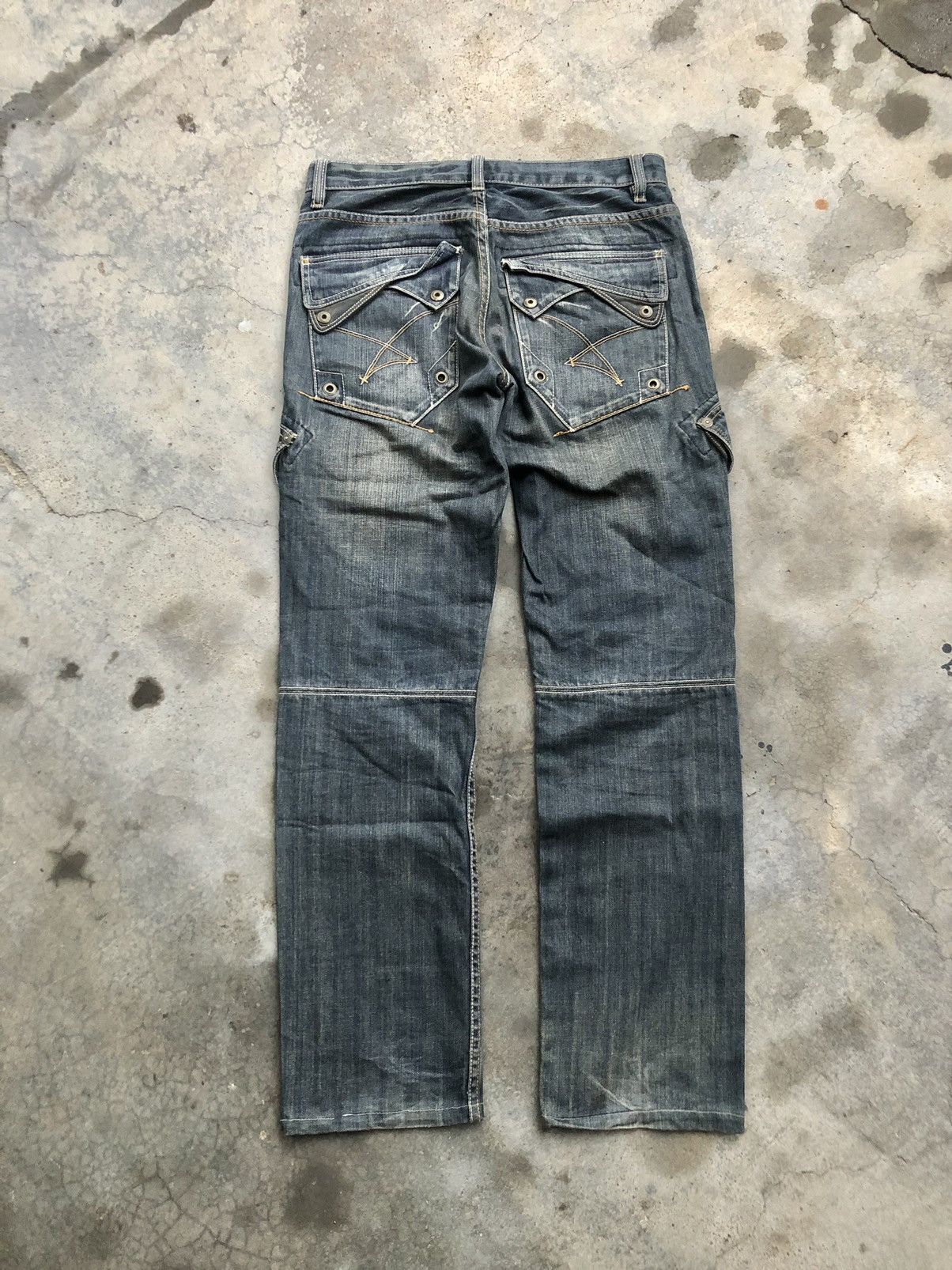 Japanese Brand TACTICAL SIX POCKET DENIM BY IKKA Size US 31 - 5 Thumbnail
