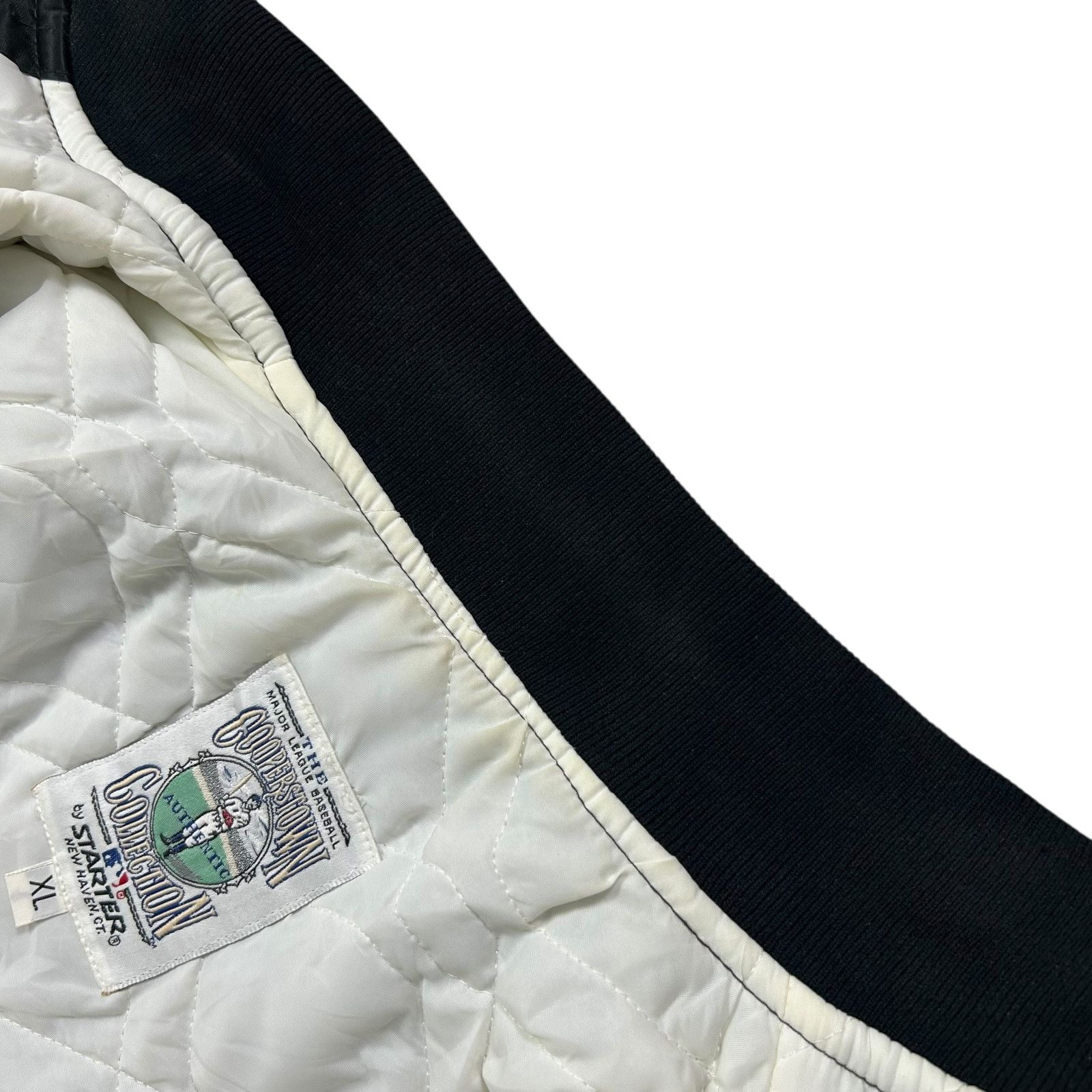 MLB RARE VTG MLB NY SF GIANTS COOPERSTOWN STARTER SATIN JACKET Size US XL / EU 56 / 4 - 8 Thumbnail