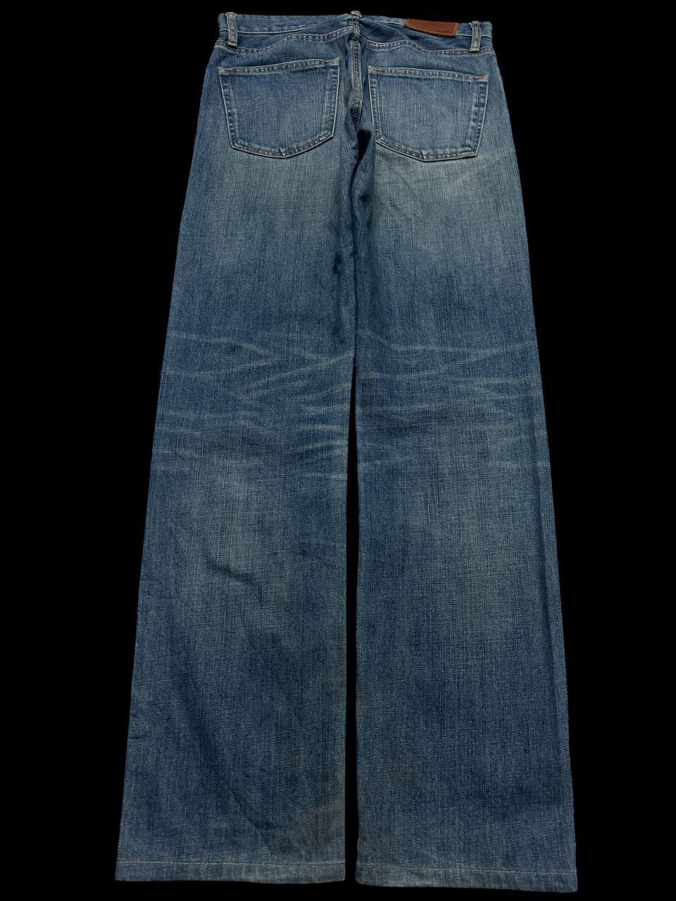 Kapital Insane Uniqlo Regular Fit Straight Mudwash Denim Jeans Size US 30 / EU 46 - 2 Thumbnail