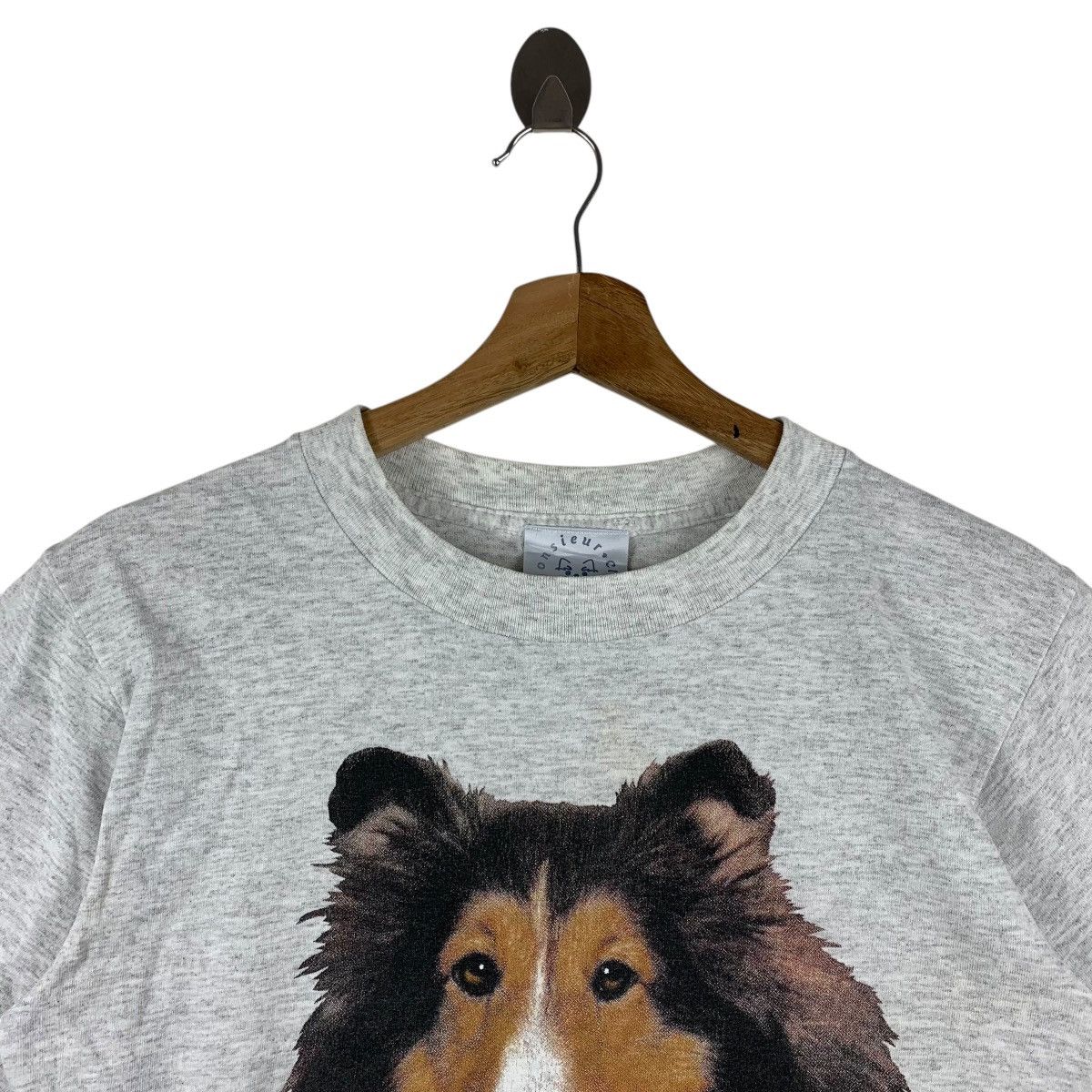 Other Vintage 90s Monsieur Club "Shetland Sheepdog" Graphic Tee Size US S / EU 44-46 / 1 - 2 Thumbnail