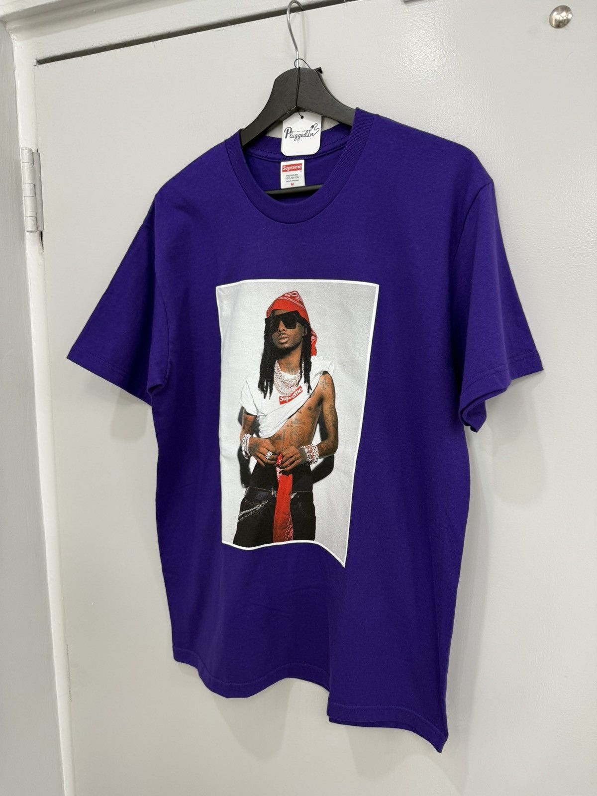 Supreme Supreme Purple Playboy Carti Shirt Size US M / EU 48-50 / 2 - 3 Thumbnail