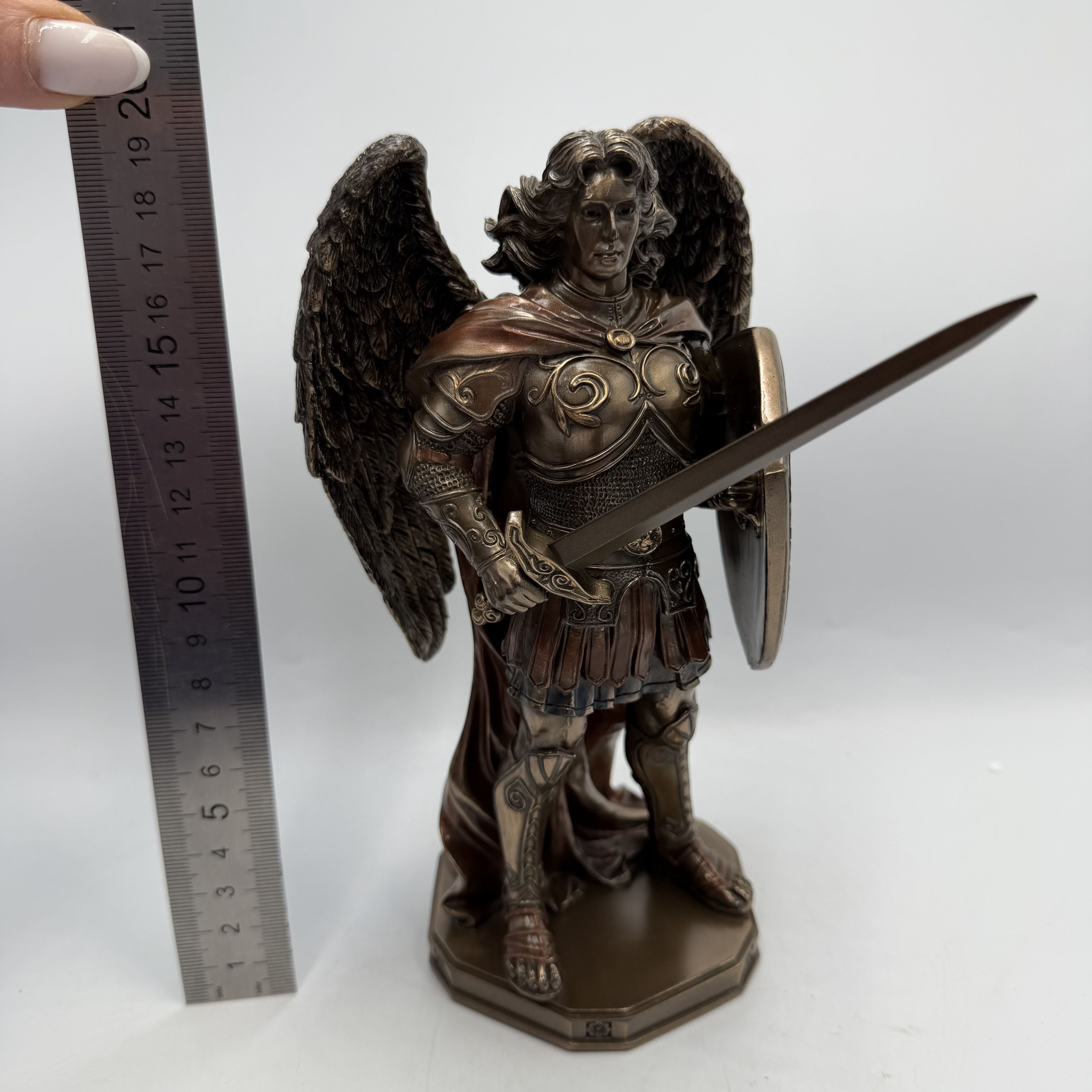 Other Archangel Michael Statue Bronze Polystone Figurine Size ONE SIZE - 2 Thumbnail
