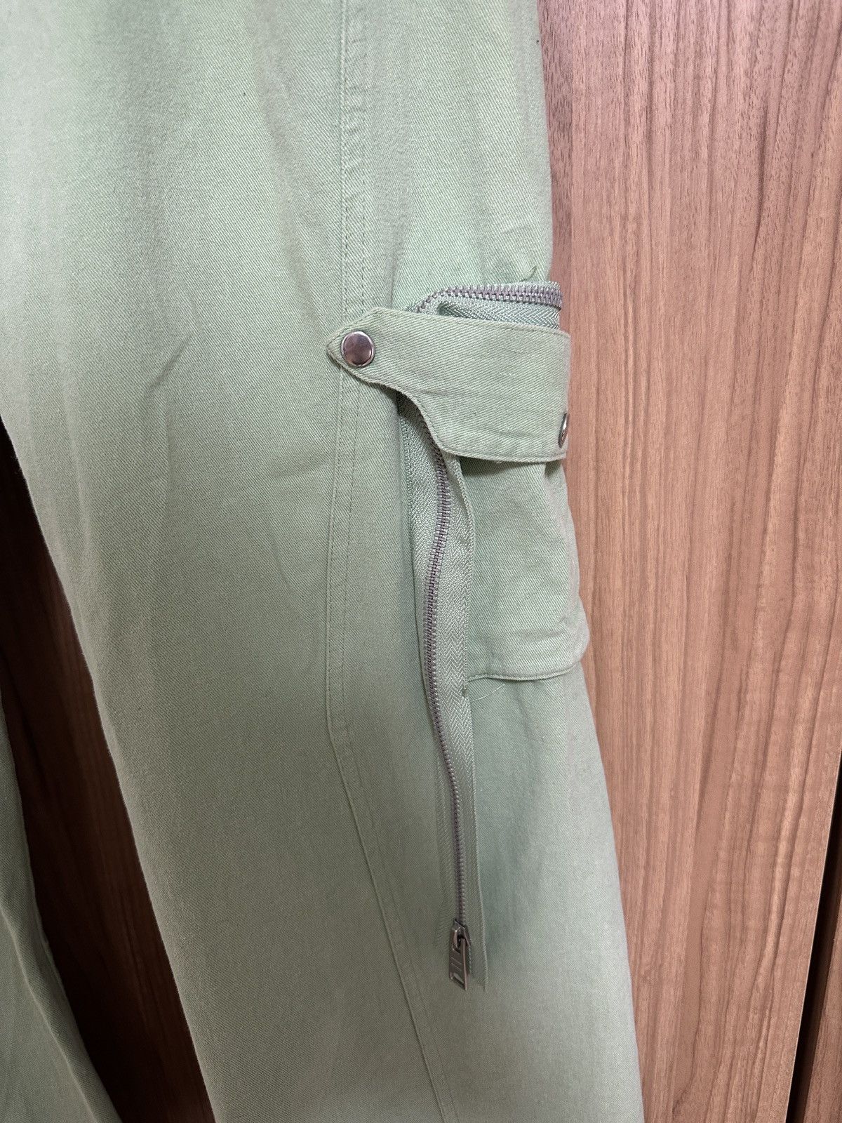 Cleioner Cleioner Zipper Cargo Flared Pants Size US 30 / EU 46 - 2 Thumbnail