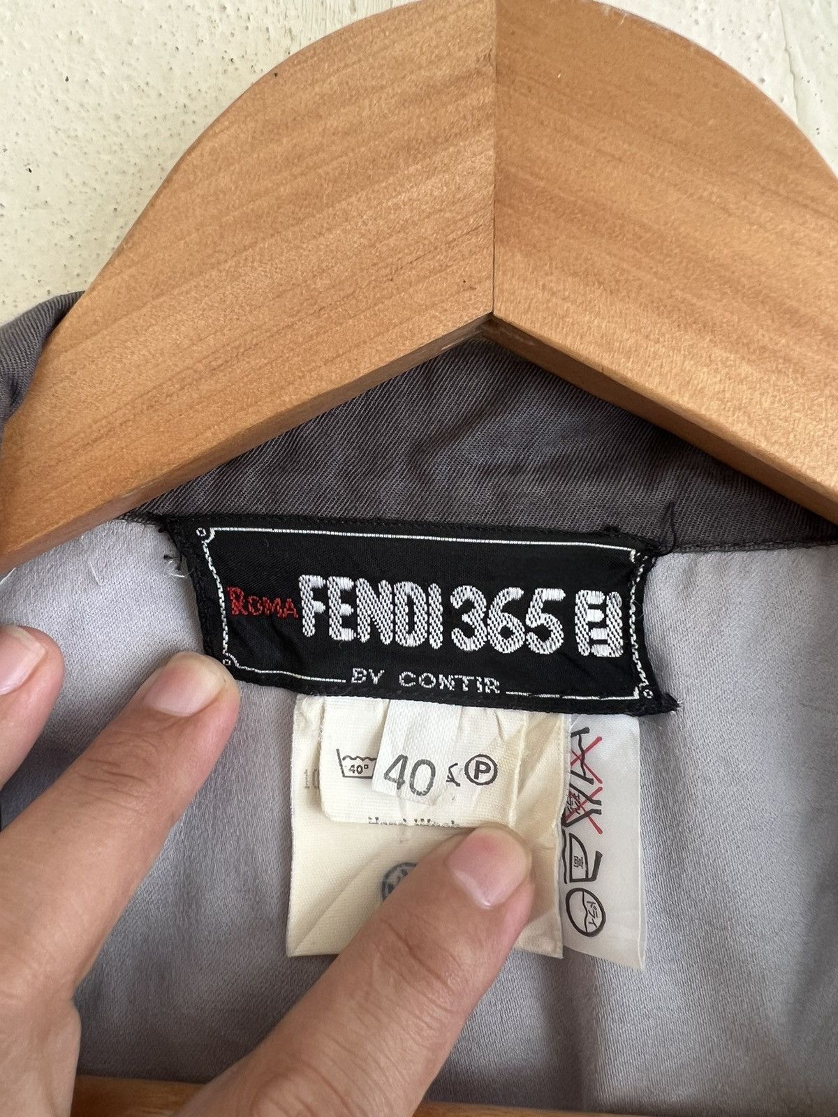 Fendi × Vintage Vintage Fendi Crop Top Jacket Size US M / EU 48-50 / 2 - 7 Thumbnail