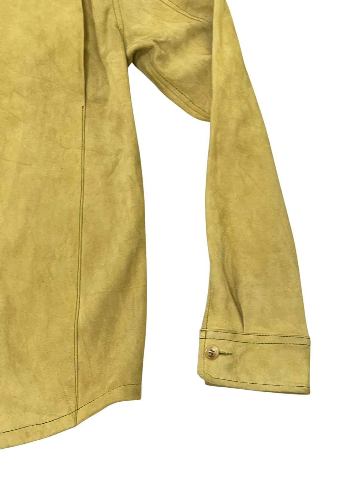 Comme des Garcons Leather Suede Adam et Rope Japan Goatskin Shirt 7🟩1 Size US S / EU 44-46 / 1 - 12 Thumbnail