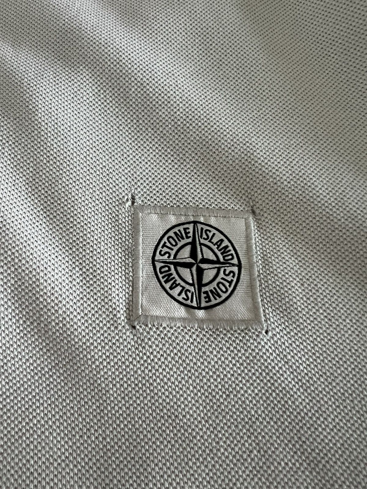 Stone Island Stone Island Polo T-shirt Vintage Rare Beige Size US XL / EU 56 / 4 - 11 Thumbnail