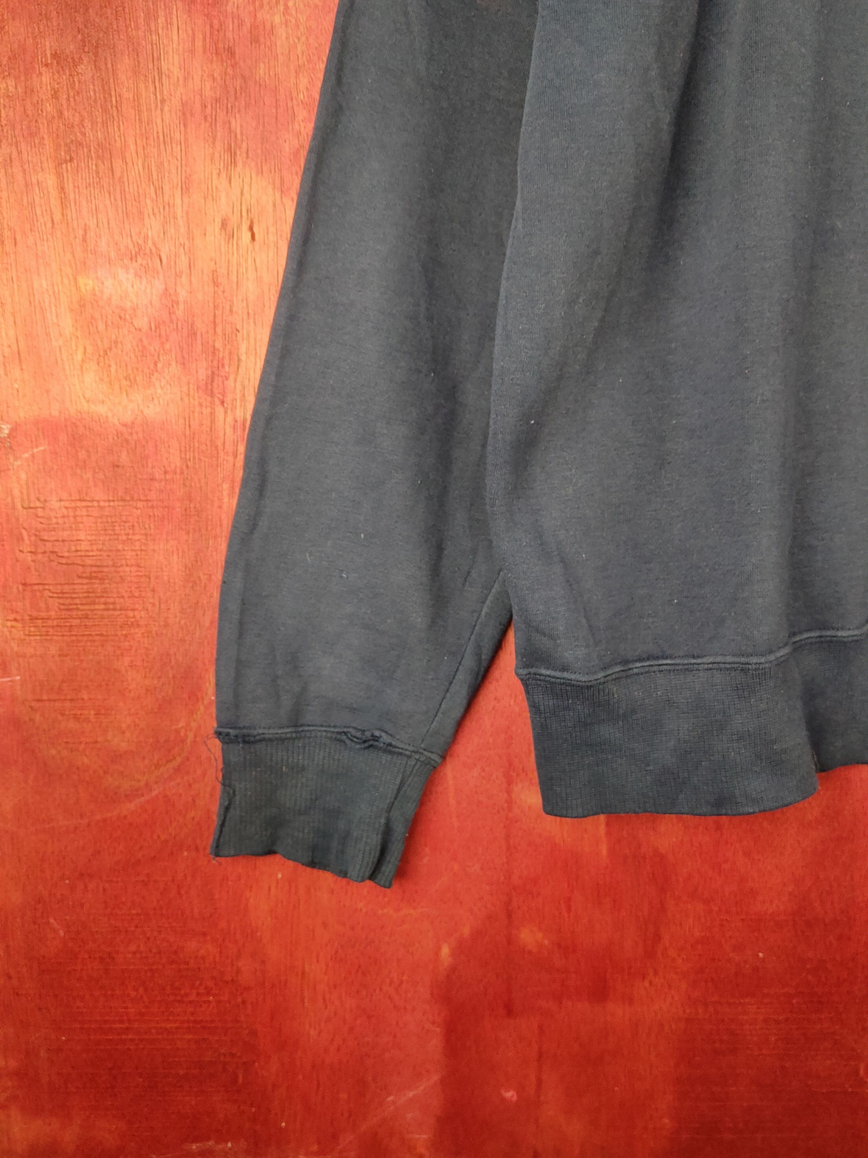 Japanese Brand × Vintage Thirdwave surf vintage Dark Blue Sweatshirts #S2044 Size US L / EU 52-54 / 3 - 4 Thumbnail