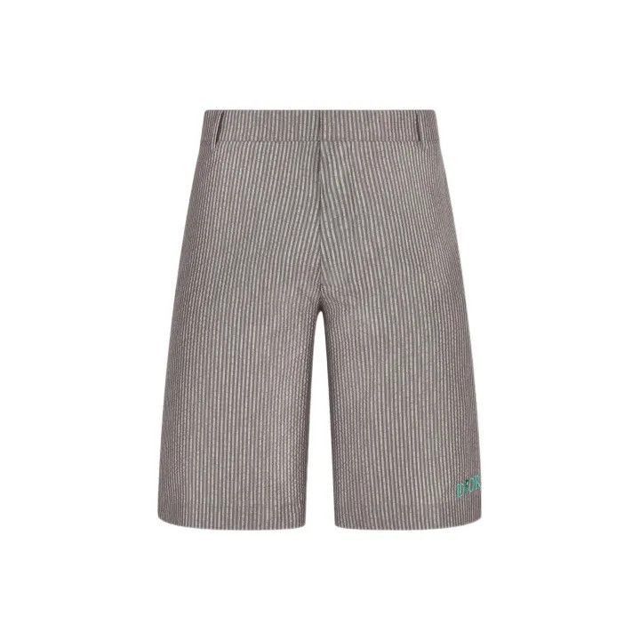 Dior Dior Dior FW22 Striped Middle Waist Casual Shorts 0079-250 Size US 44 / EU 60 - 1 Thumbnail
