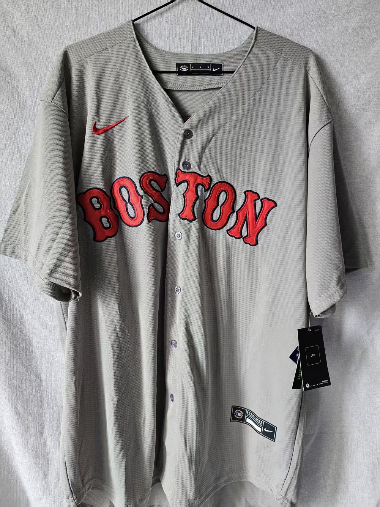 MLB Boston Red Sox 34 David Ortiz Jersey Gray Size US L / EU 52-54 / 3 - 2 Thumbnail