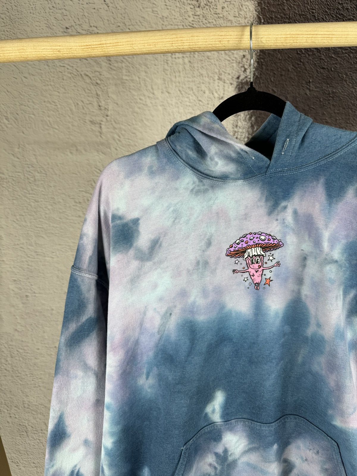 A.LAB A Lab Mushroom Trip Oversized tie-dye multicoloured hoodie Size US L / EU 52-54 / 3 - 4 Thumbnail