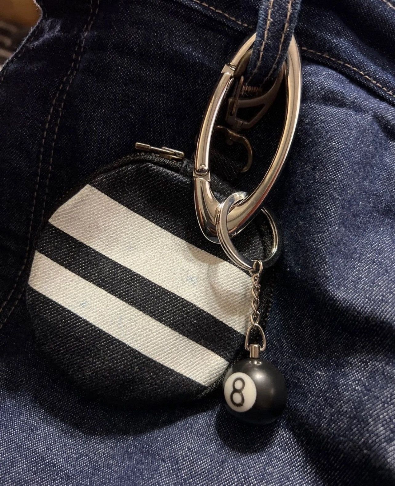 Other Y2k Silver Keychain Essential Icon Carabiner Size ONE SIZE - 4 Thumbnail