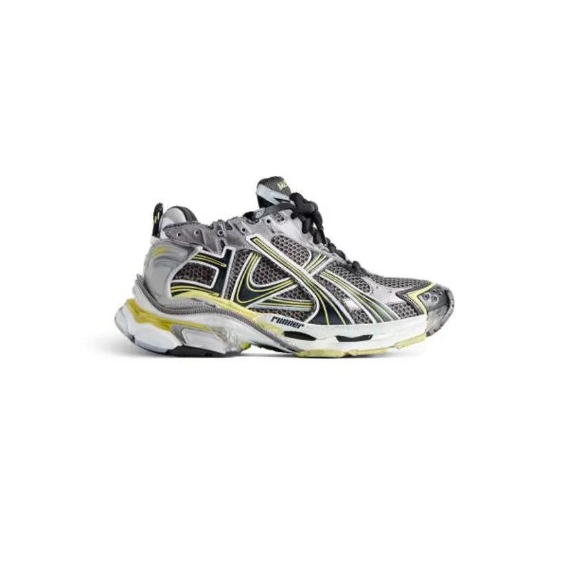 Balenciaga o1w1db10426 Runner Gradient Sneakers in Multicolor Size US 8 / EU 41 - 1 Thumbnail