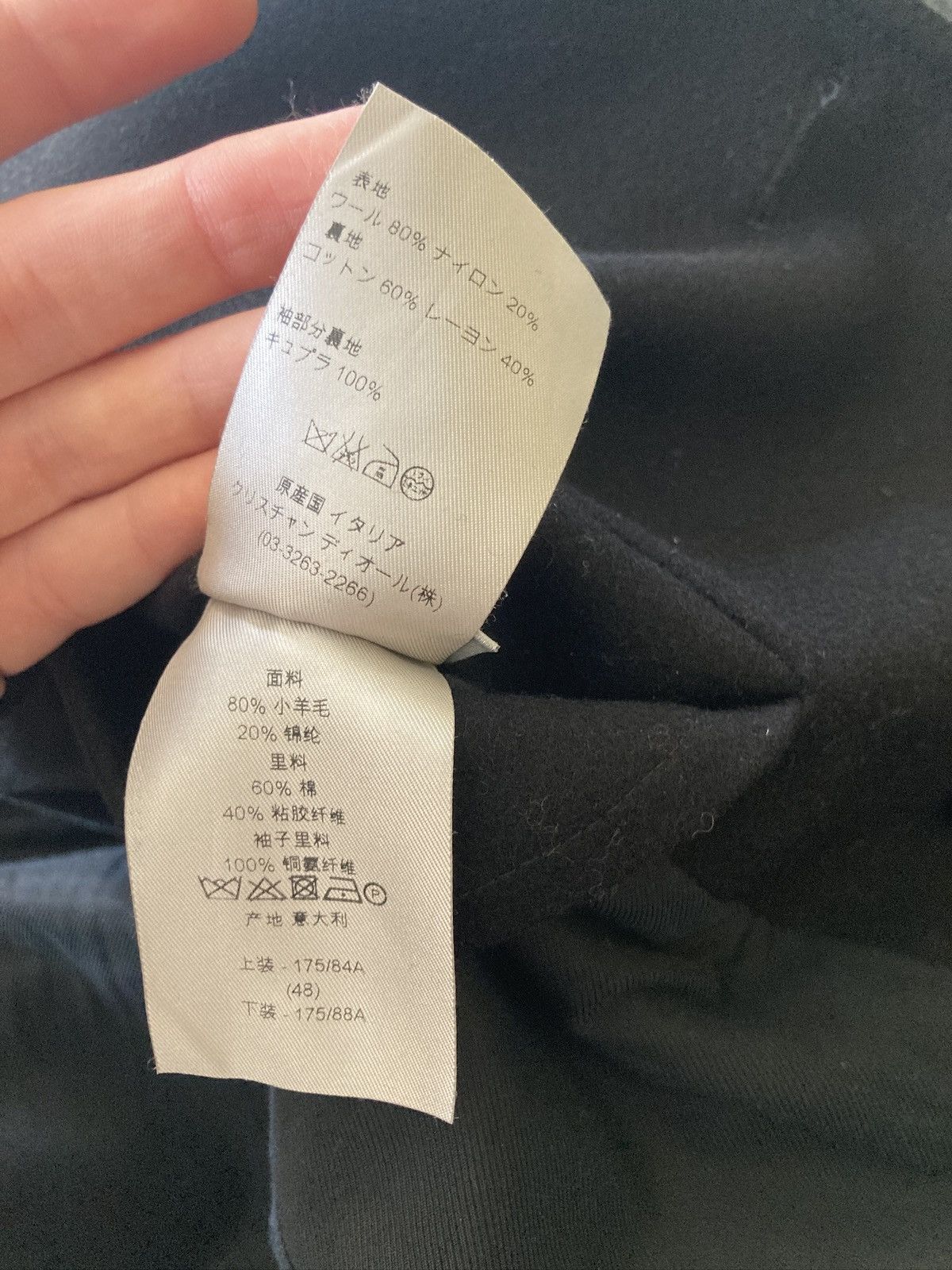 Dior Dior Homme peacoat Size US M / EU 48-50 / 2 - 9 Thumbnail