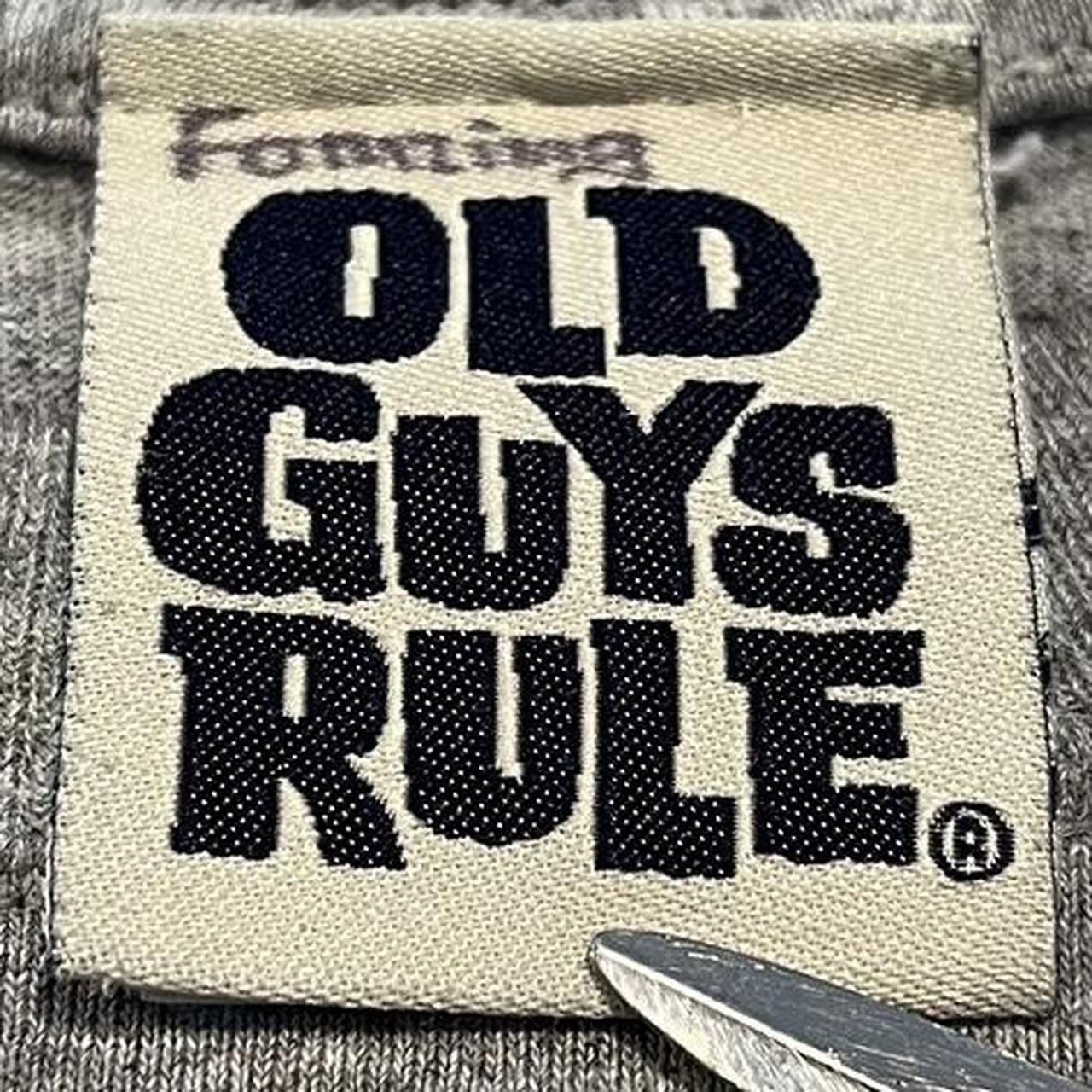 Vintage Vintage Old Guys Rule Smokin Hot Comedy Funny Parody Tshirt Size US L / EU 52-54 / 3 - 4 Thumbnail