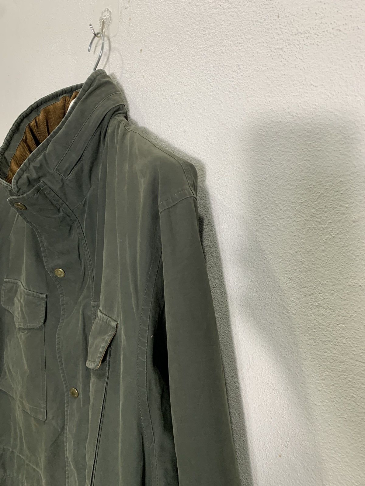 Burberry Vintage Green Army Parka Burberrys Jacket Size US M / EU 48-50 / 2 - 3 Thumbnail