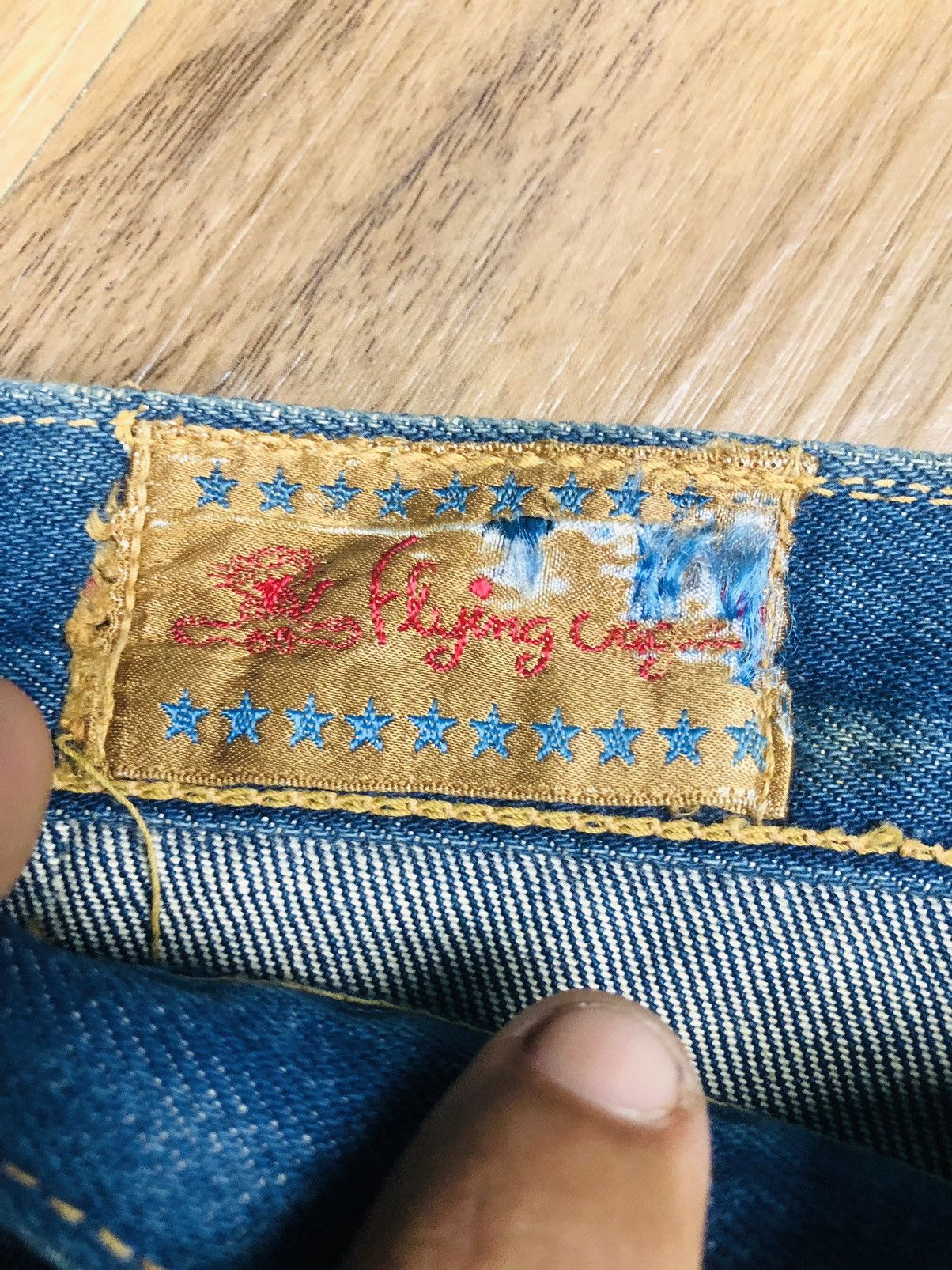 Beauty Beast Rare Vintage Heddon 70s Bell Bottom Flare Jeans (40) Size 32" / US 10 / IT 46 - 9 Thumbnail