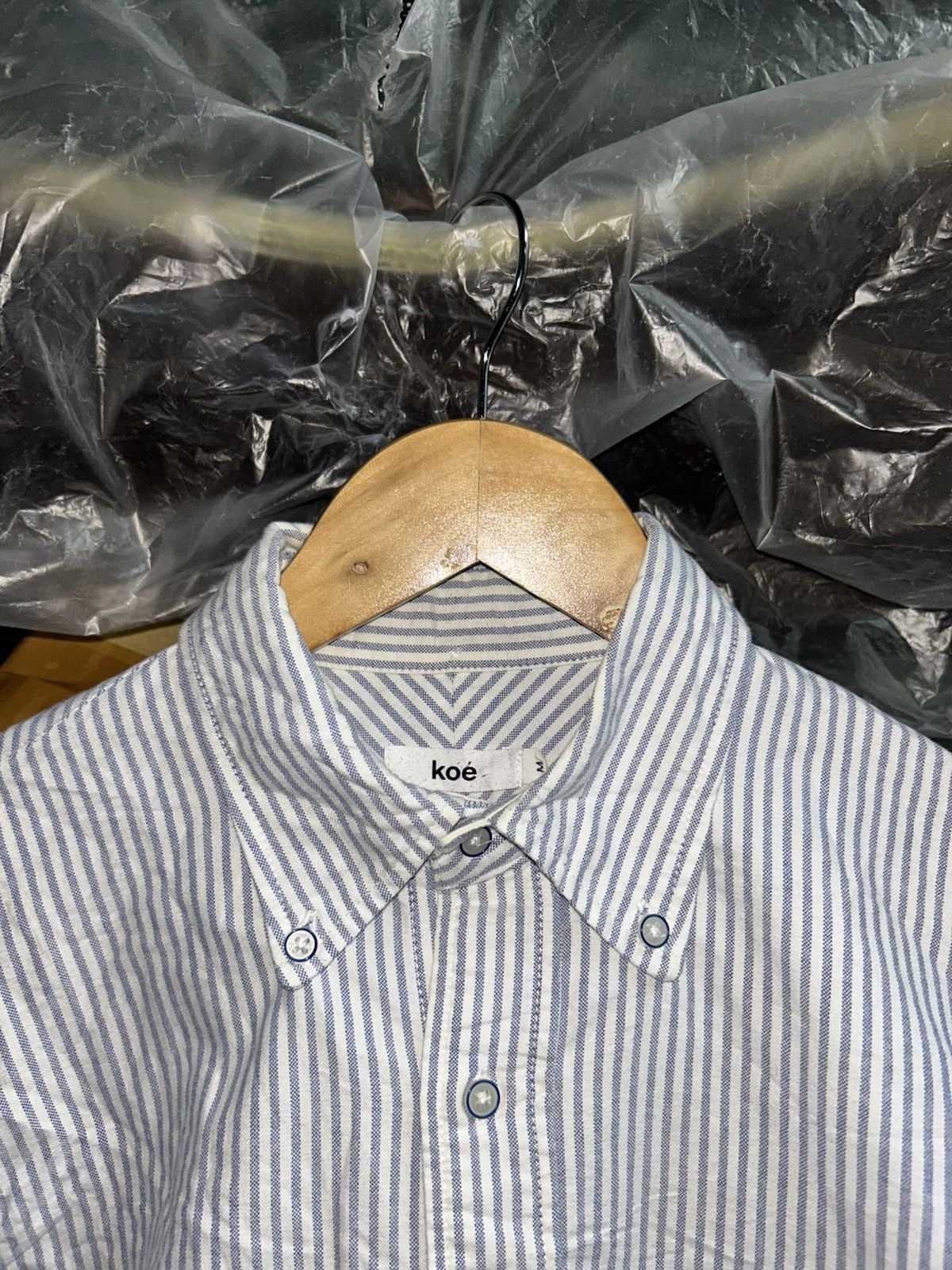 Thom Browne Koe x Thom Browne Striped Longsleeve Button Up Shirt Size US M / EU 48-50 / 2 - 11 Thumbnail