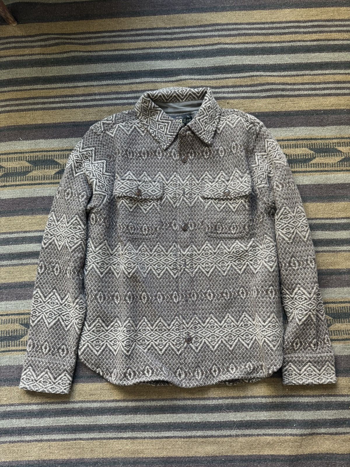 RRL Ralph Lauren Wool Overshirt Winter 2025 Size US M / EU 48-50 / 2 - 1 Thumbnail