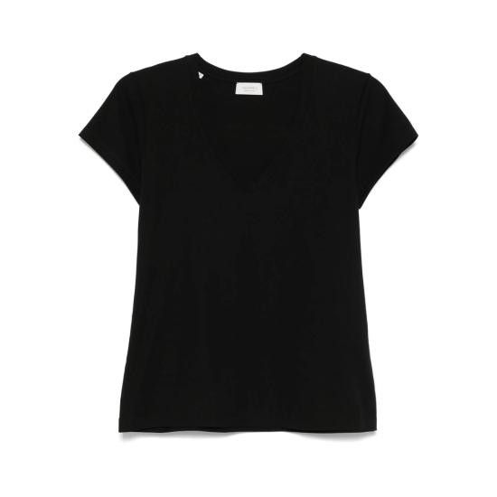 Mazzarelli MAZZARELLI Women Tops 220 CALIOPE NERO BLACK Size M / US 6-8 / IT 42-44 - 1 Thumbnail