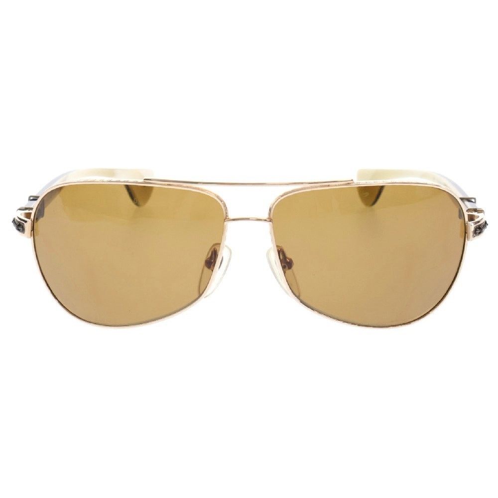 Chrome Hearts Chrome Hearts Teardrop Sunglasses White/Silver u1158289795 Size ONE SIZE - 1 Thumbnail