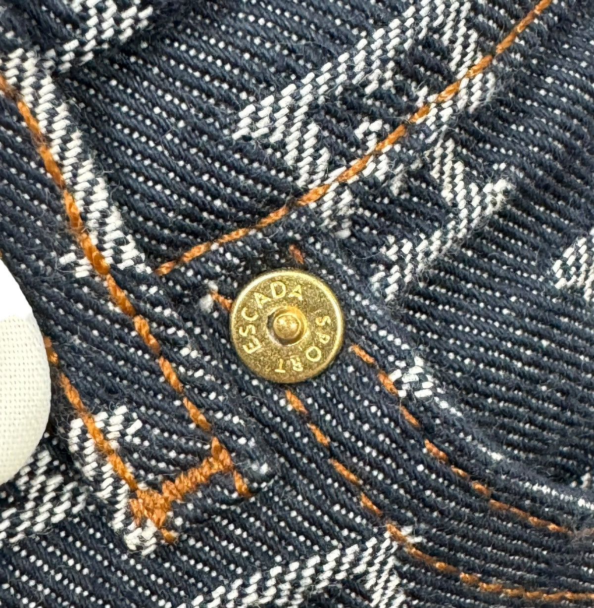 Escada Sport Escada Sport Monogrammed Jeans size 40 Size 30" / US 8 / IT 44 - 11 Thumbnail