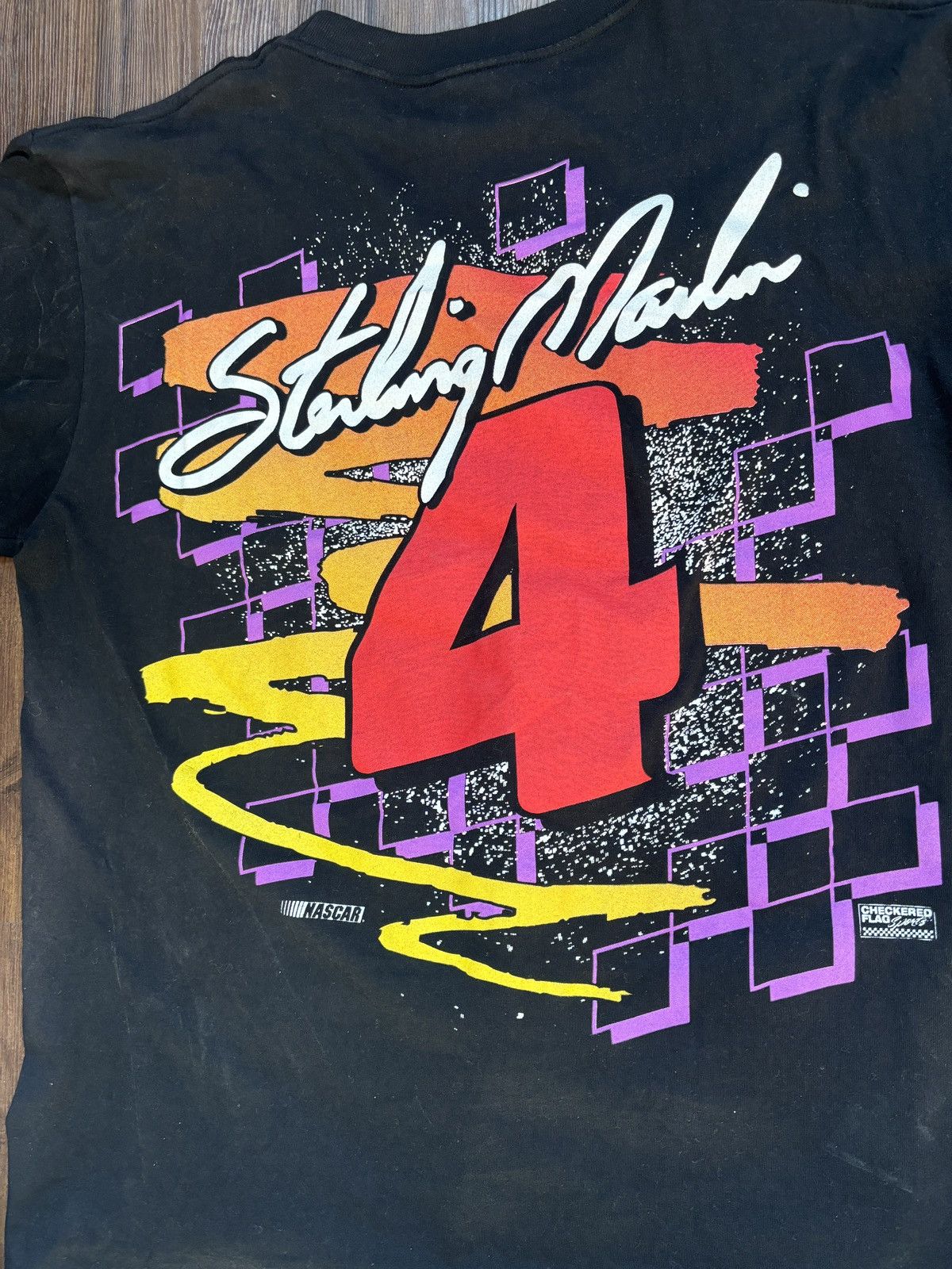 Kodak × NASCAR × Vintage Vintage Sterling Marlin Kodak Racing Single Stitch Tee 1996 Size US L / EU 52-54 / 3 - 6 Thumbnail