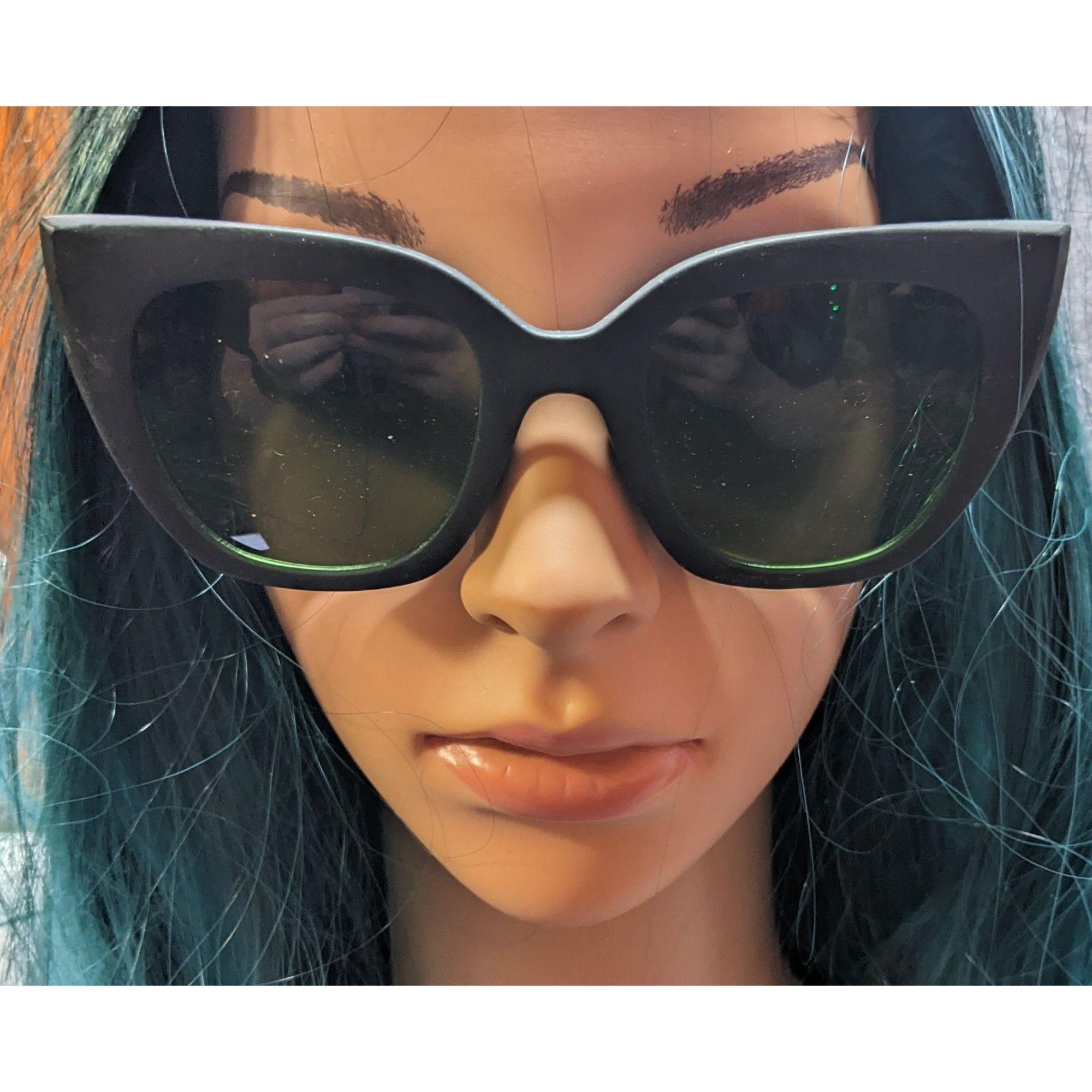 Toms Toms Black Cateye Traveler Collection Sydney Sunglasses Size ONE SIZE - 9 Thumbnail