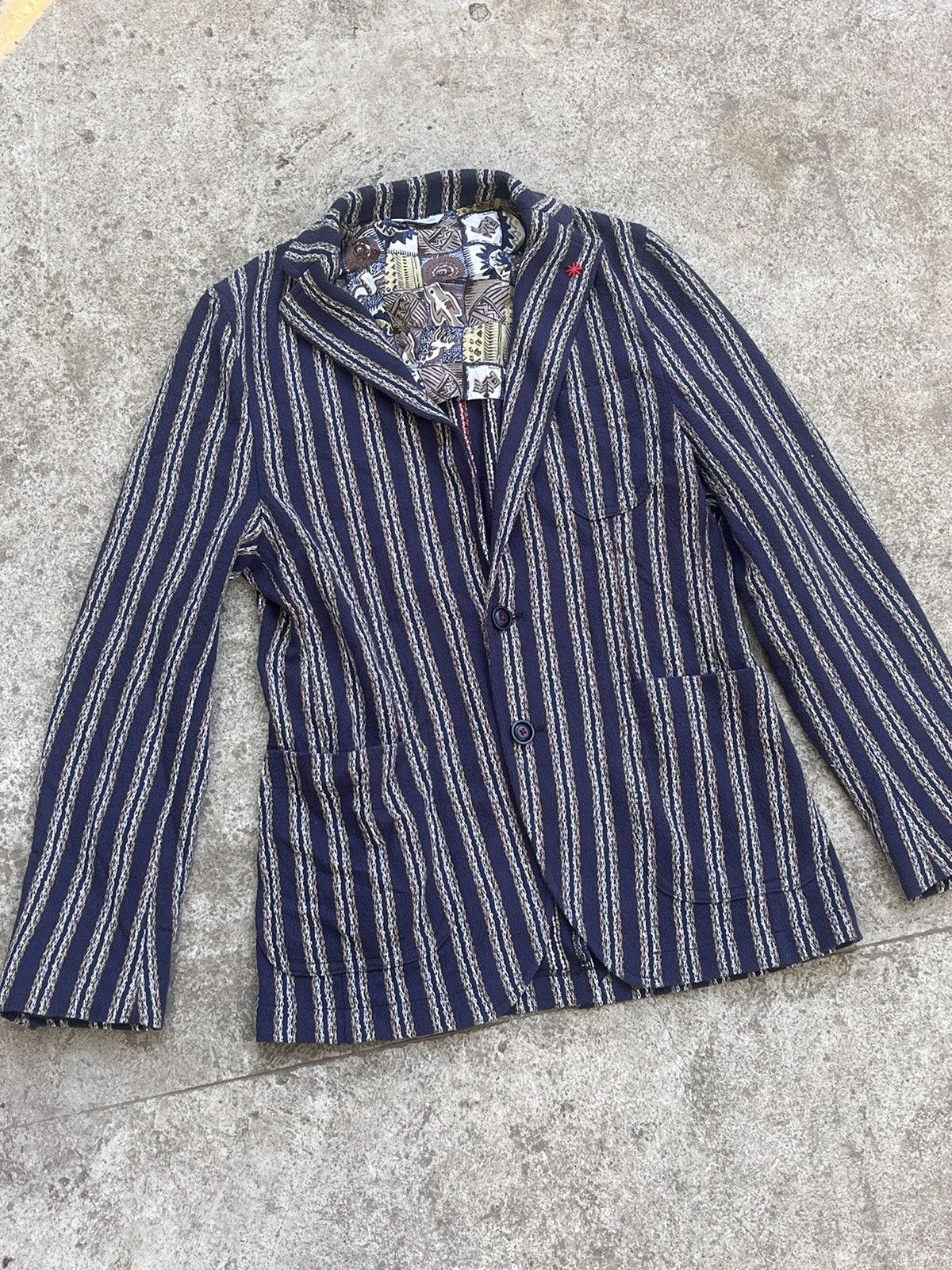 Luxury Manuel Ritz Striped Blazer