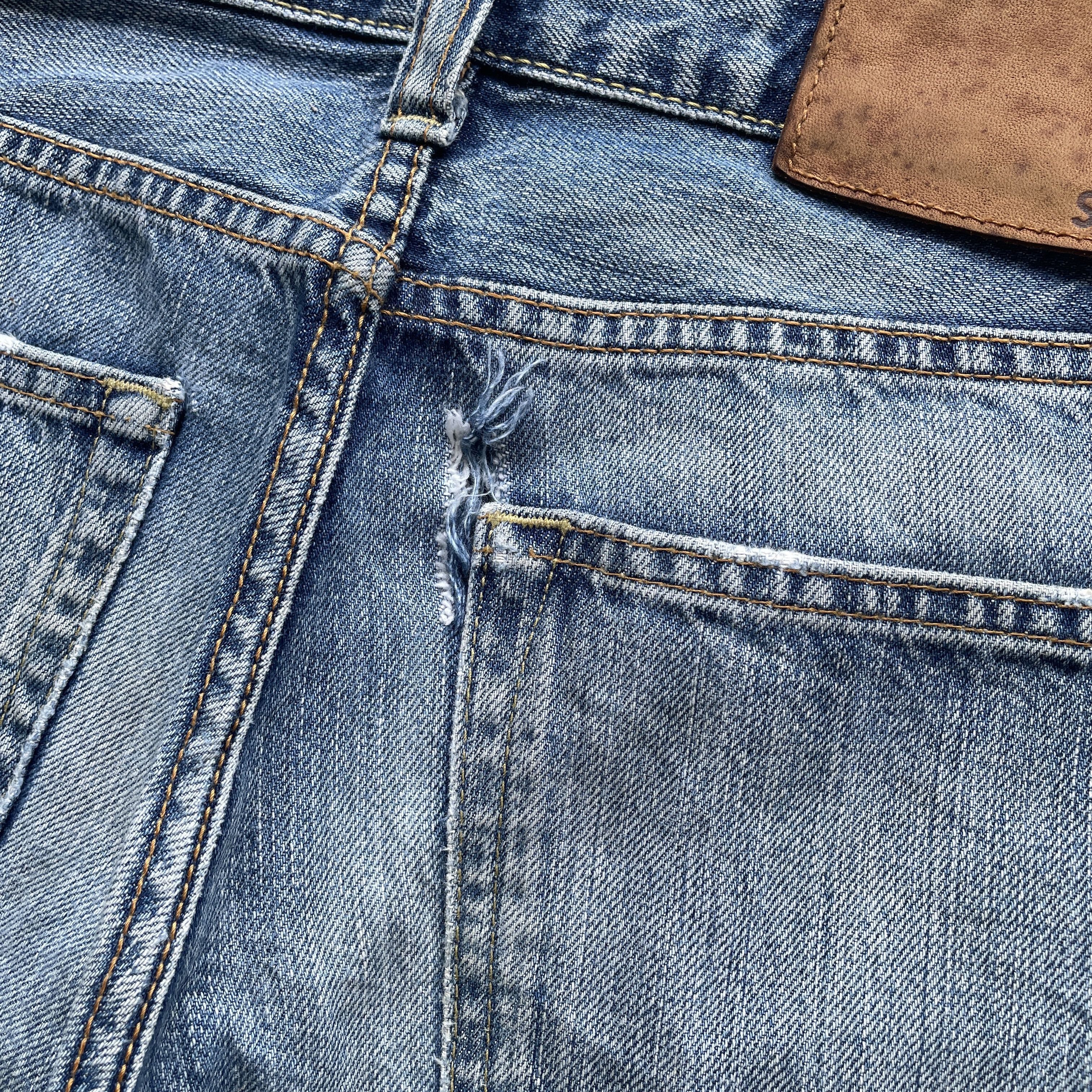 Japanese Brand × Vintage VINTAGE JAPANESE FADED DENIM PANTS JEANS W29x29 Size US 29 - 9 Thumbnail