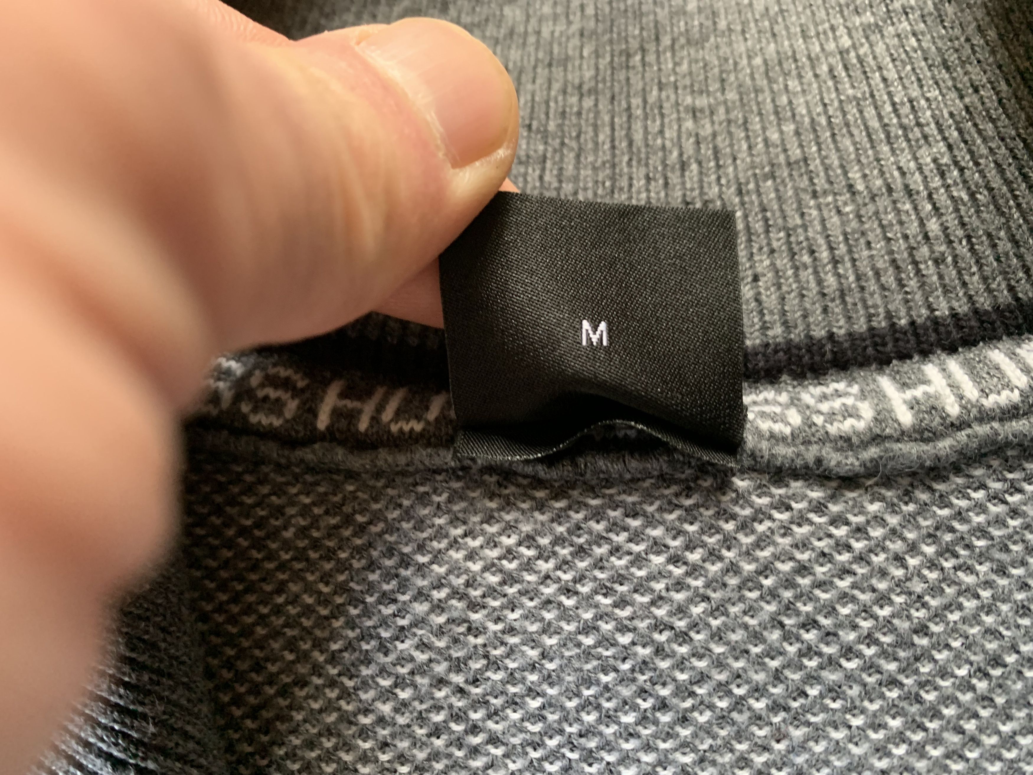 Hugo Boss Hugo Boss Quarter Zip Grey Sweater Size US M / EU 48-50 / 2 - 7 Thumbnail