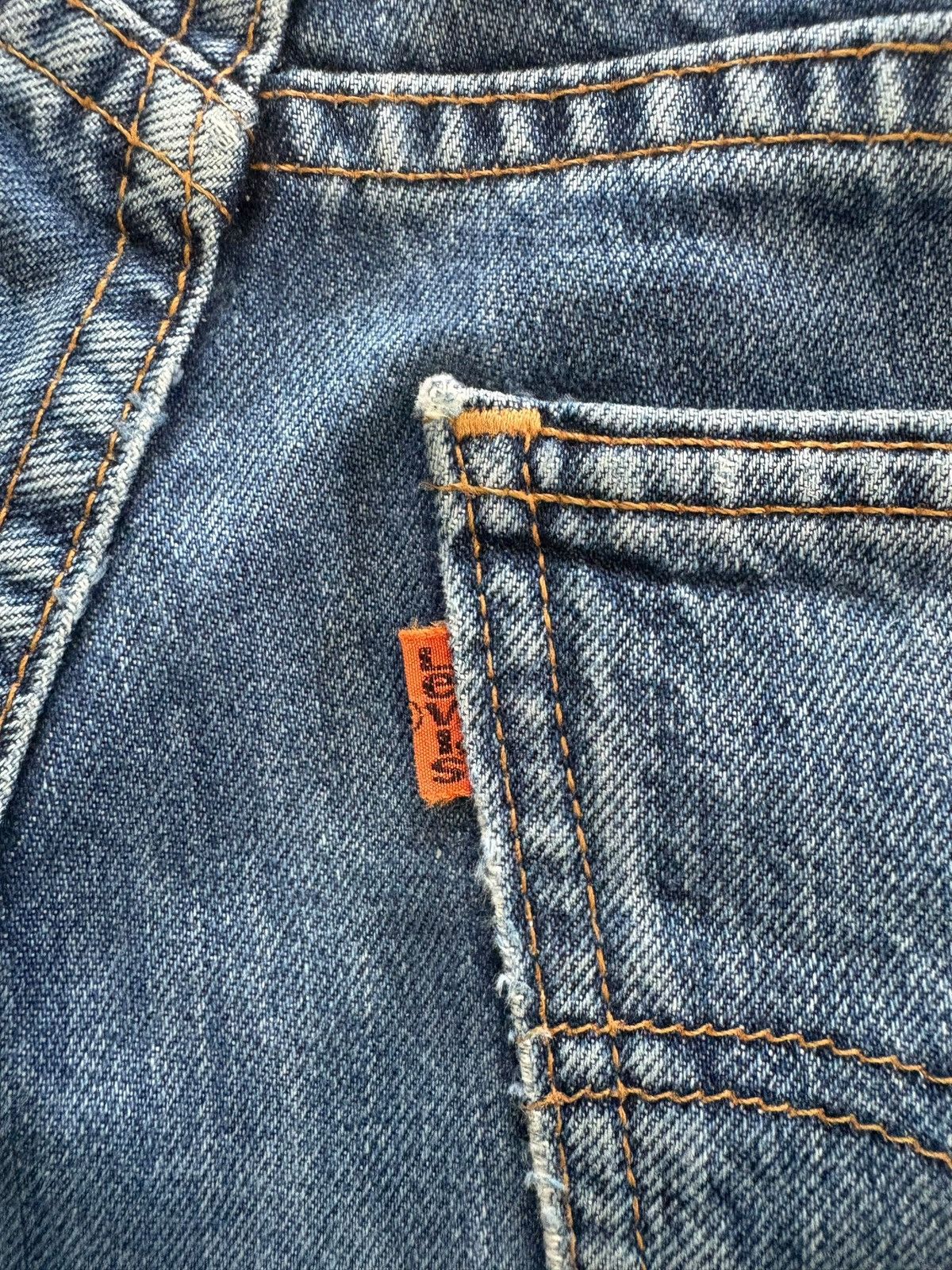 Levi's Vintage 90s Levis 612 Orange Tab Distress Baggy Jeans Size US 32 / EU 48 - 7 Thumbnail
