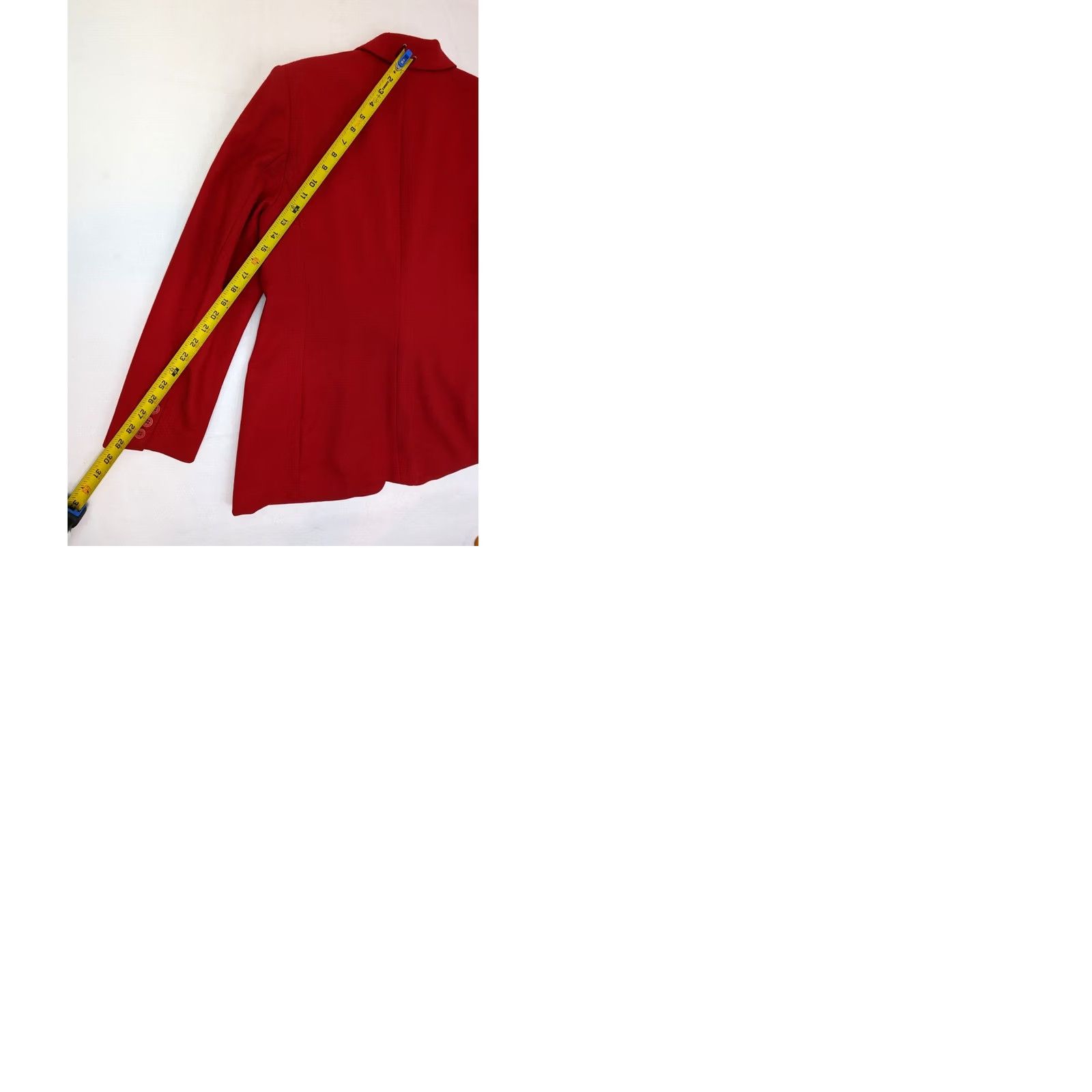 Pendleton Pendleton Blazer Jacket WOMENS 12 Red Wool Check Mid-Length Button Vintage: No (Keep as original) Size XL / US 12-14 / IT 48-50 - 9 Thumbnail