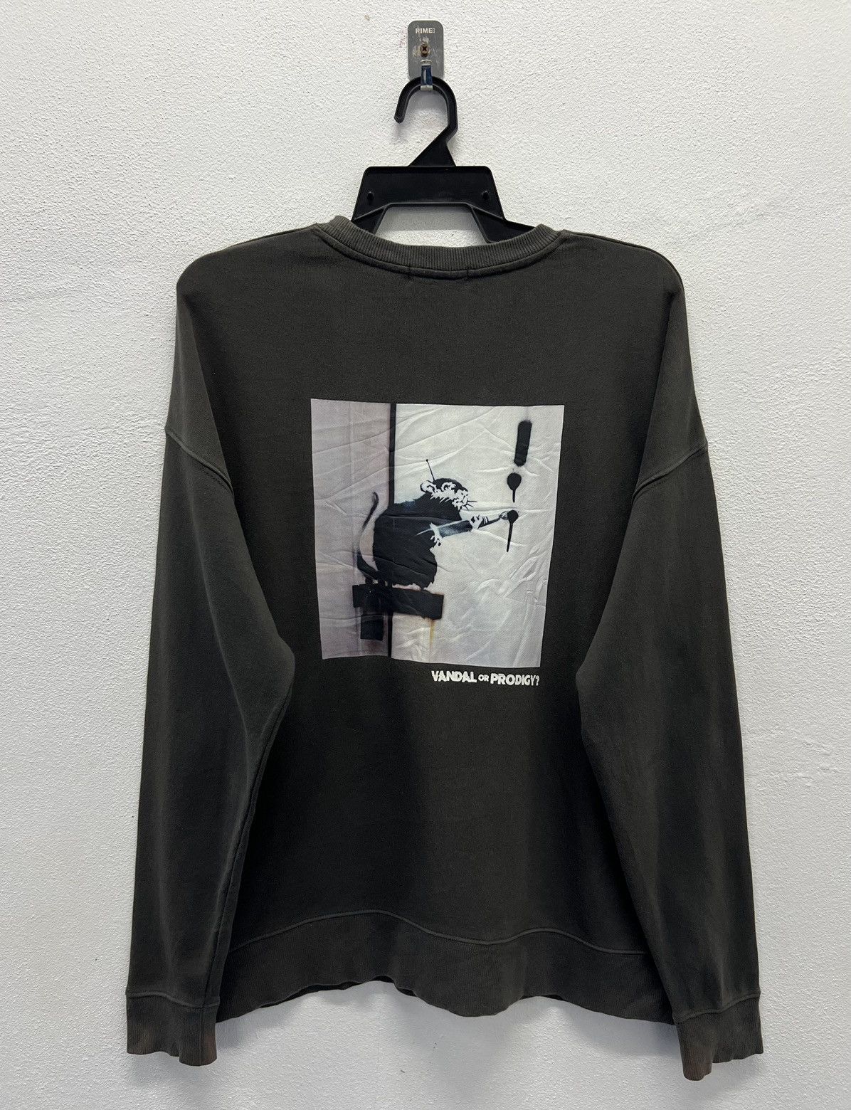 Japanese Brand × Vintage VINTAGE BRANDALISED EXCLAMATION RAT SWEATSHIRT Size US M / EU 48-50 / 2 - 1 Thumbnail