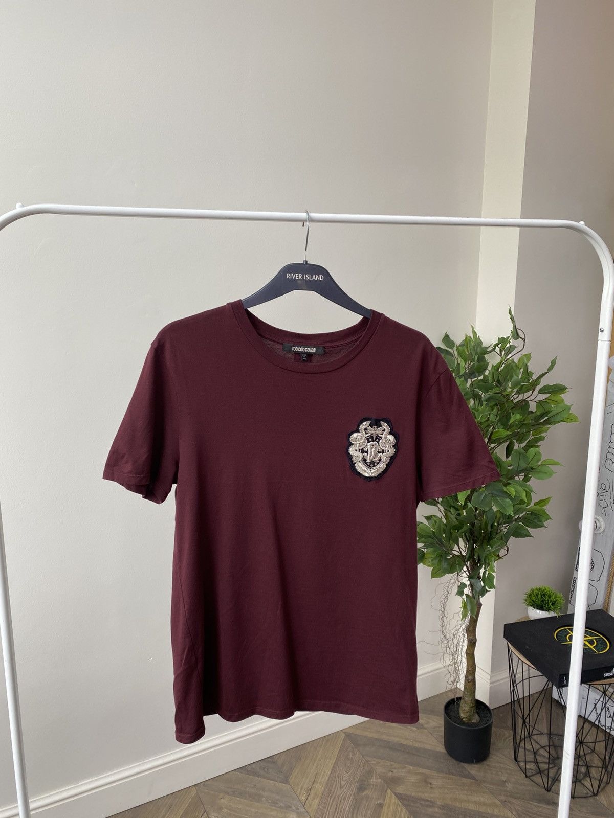 Designer × Roberto Cavalli × Vintage Vintage Roberto Cavalli Luxury T-shirt Size US S / EU 44-46 / 1 - 7 Thumbnail