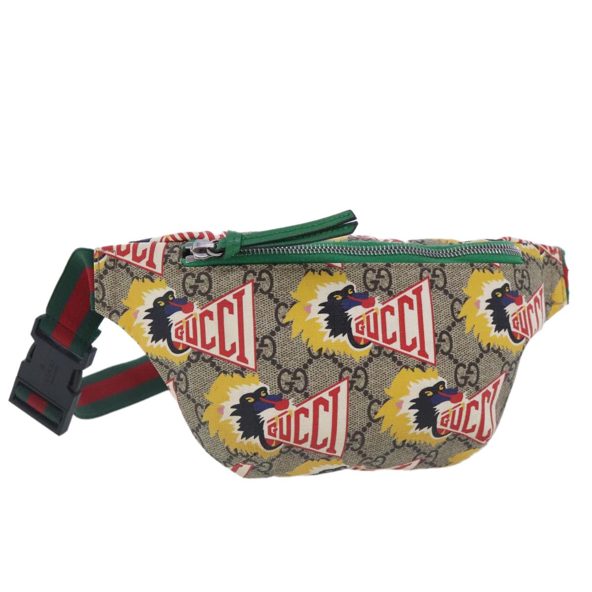 Gucci GUCCI GG Supreme Gucci Children s Web Sherry Line Bag Beige 502095 Auth ar12703 Grailed