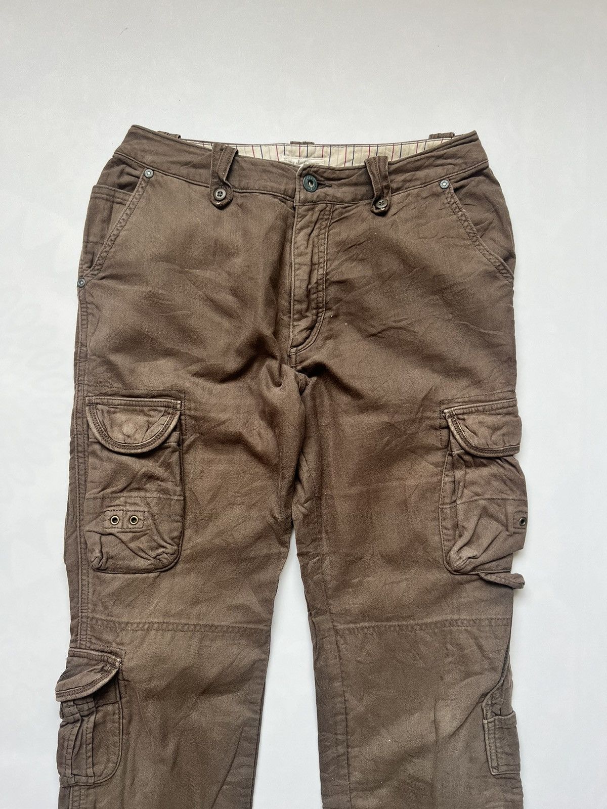 Japanese Brand Sunny Cloud Bondage Multi Pocket Punk Cargo Pants Size US 28 / EU 44 - 6 Thumbnail