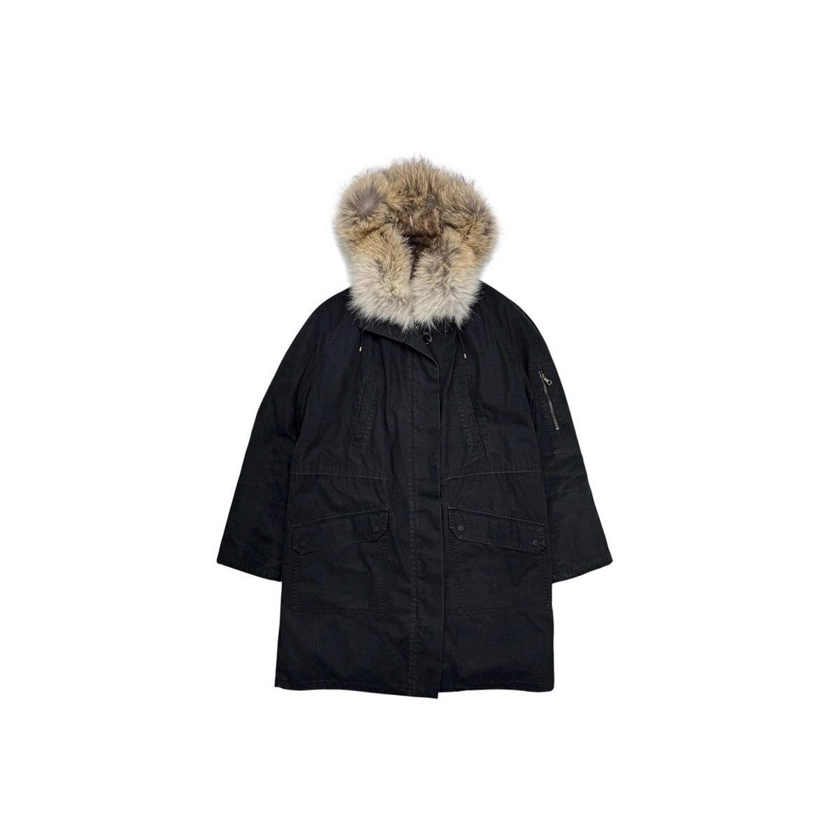 Yves Salomon YVES SALOMON ARMY RABBIT FUR PARKA Size S / US 4 / IT 40 - 1 Thumbnail