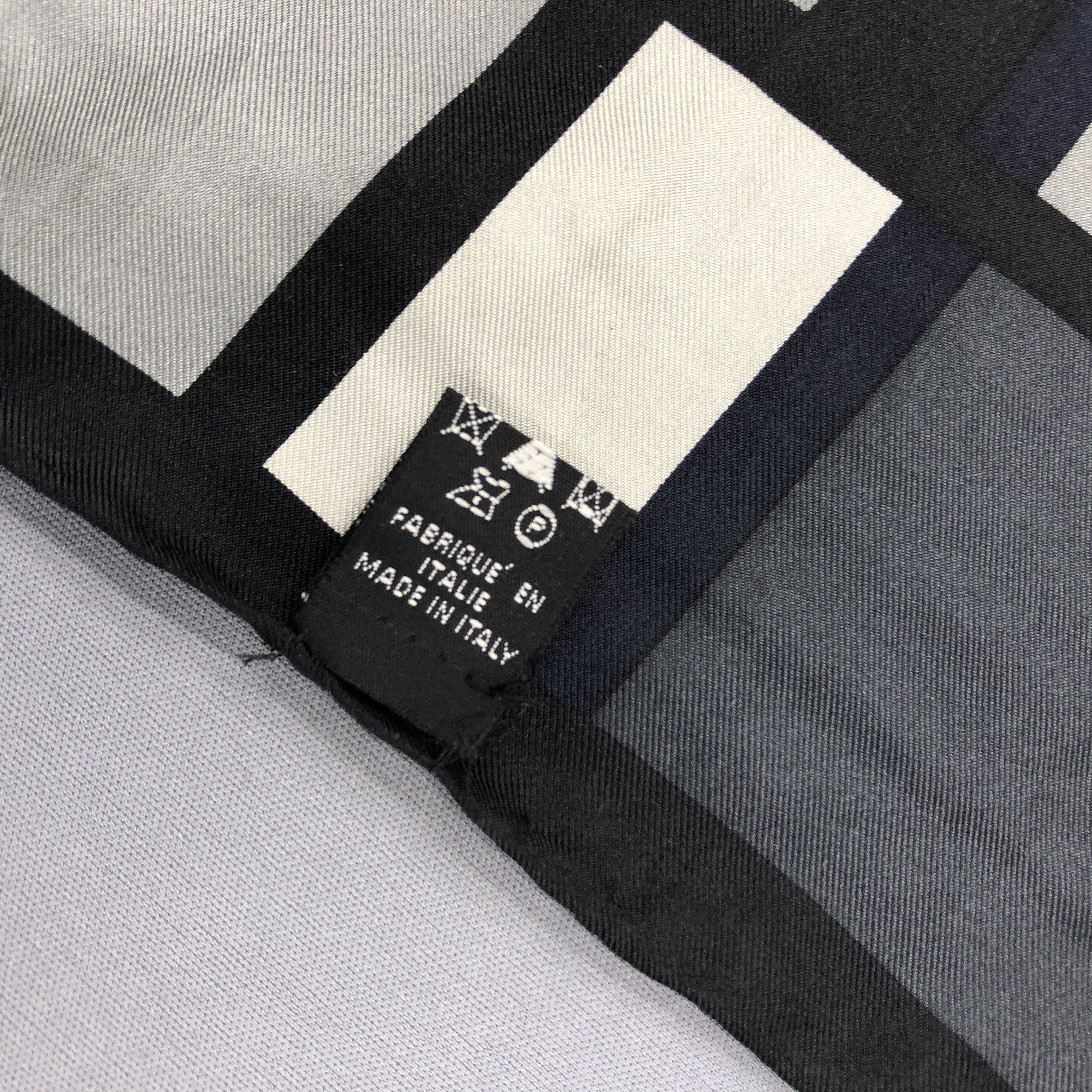 Furla × Vintage Vintage Furla SILK Scarf Twill Stole Wraps Scarves Size ONE SIZE - 15 Thumbnail