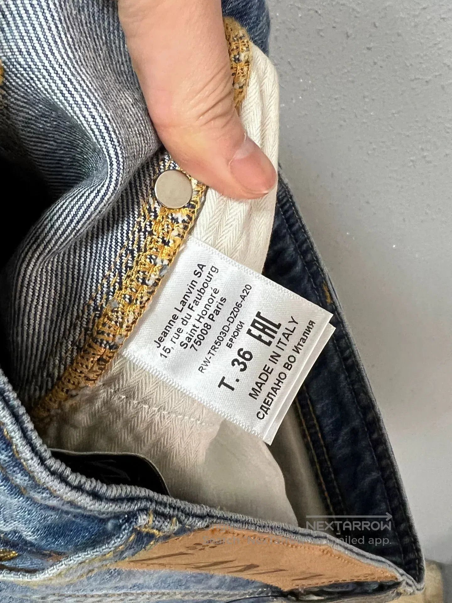 Lanvin Lanvin Jeans. Size US 36 / EU 52 - 4 Thumbnail