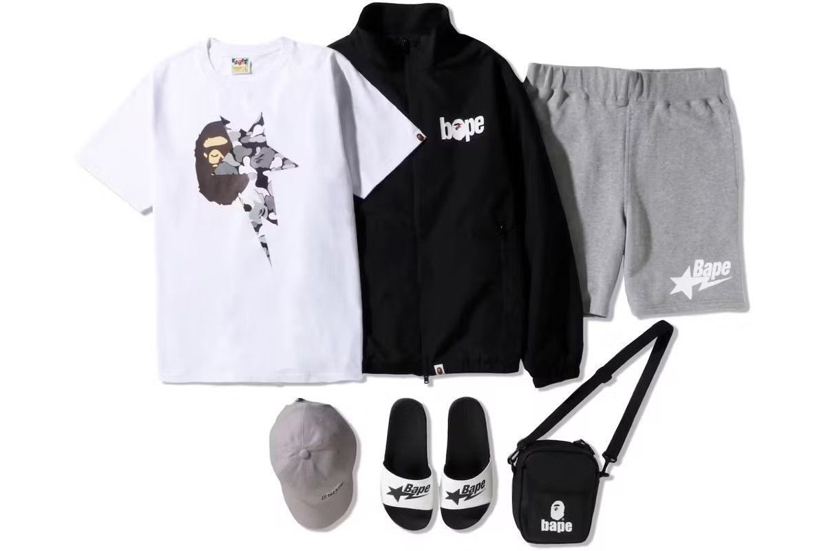Bape BAPE Bag 2022 Premium Japan Exclusive Pack Tee White Size ONE SIZE - 7 Thumbnail