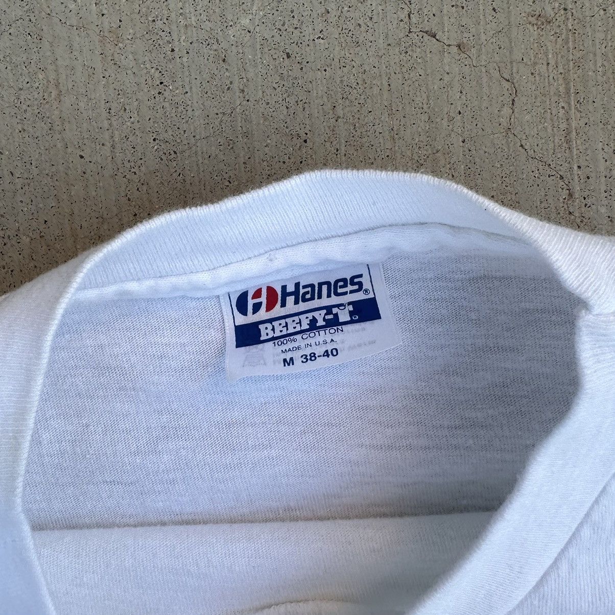 Hanes Vintage 1991 Spring Nationals Devils Bowl Racing T-Shirt Size US M / EU 48-50 / 2 - 3 Thumbnail