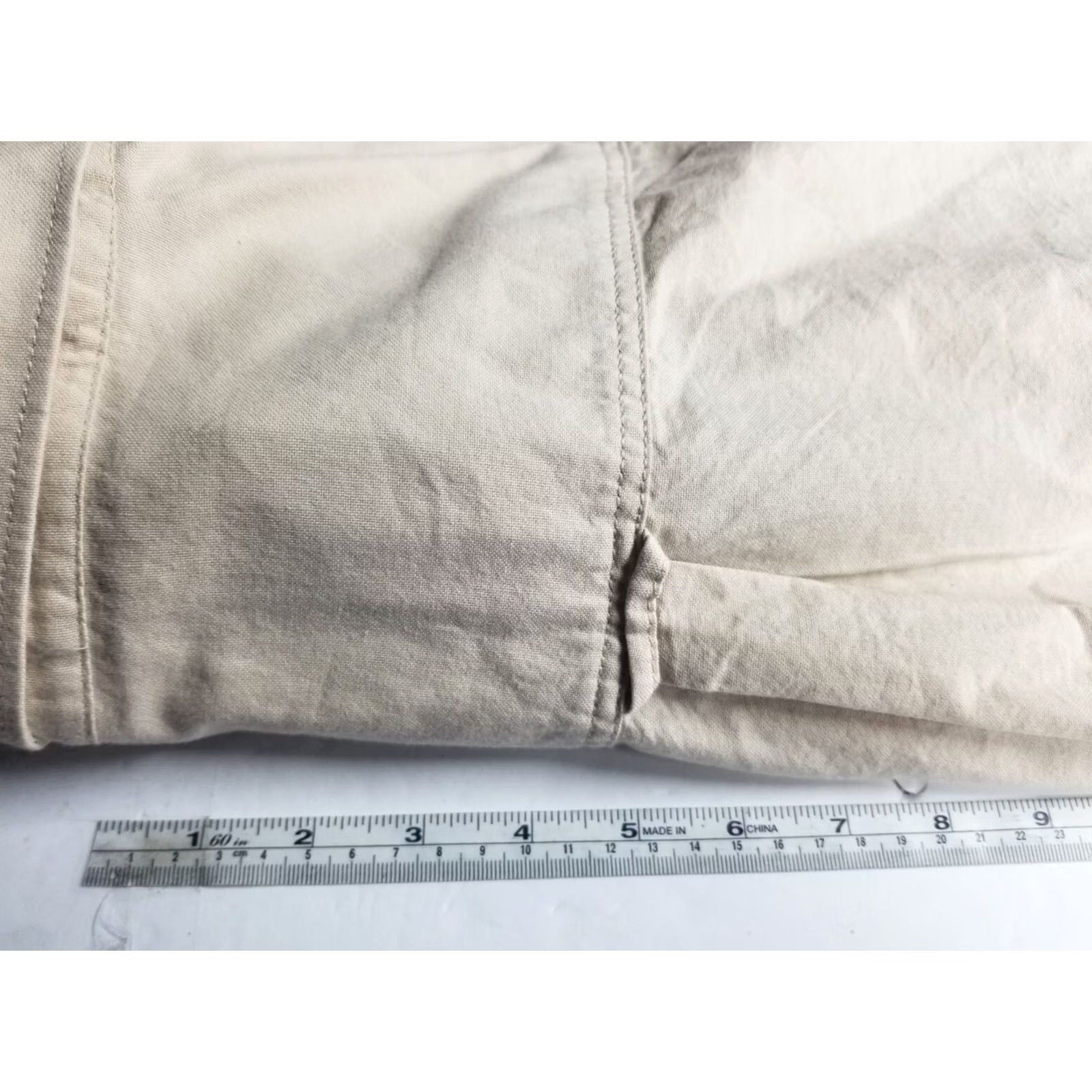 Cotton On Brunswick Garments Button-Up Shirt Sleeveless 4XL Beige NWT Men Regular Size Size US XXL / EU 58 / 5 - 5 Thumbnail